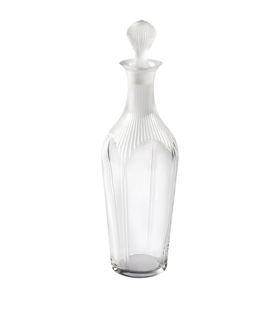 Lalique Crystal 100 Points Vintage Decanter (32cm) Incolore