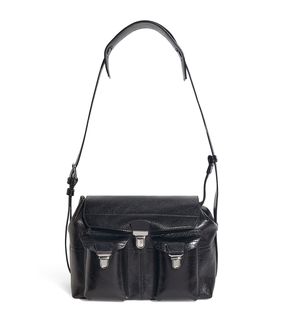 Lemaire Medium Leather Gear Shoulder Bag