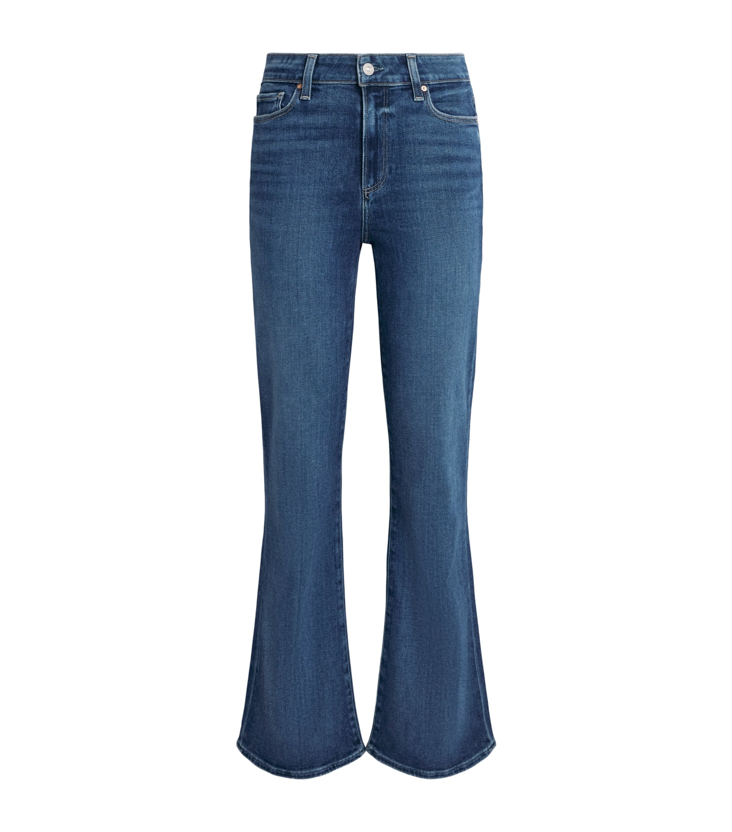 PAIGE Womens Stretch Denim Laurel Canyon Jeans A Capella