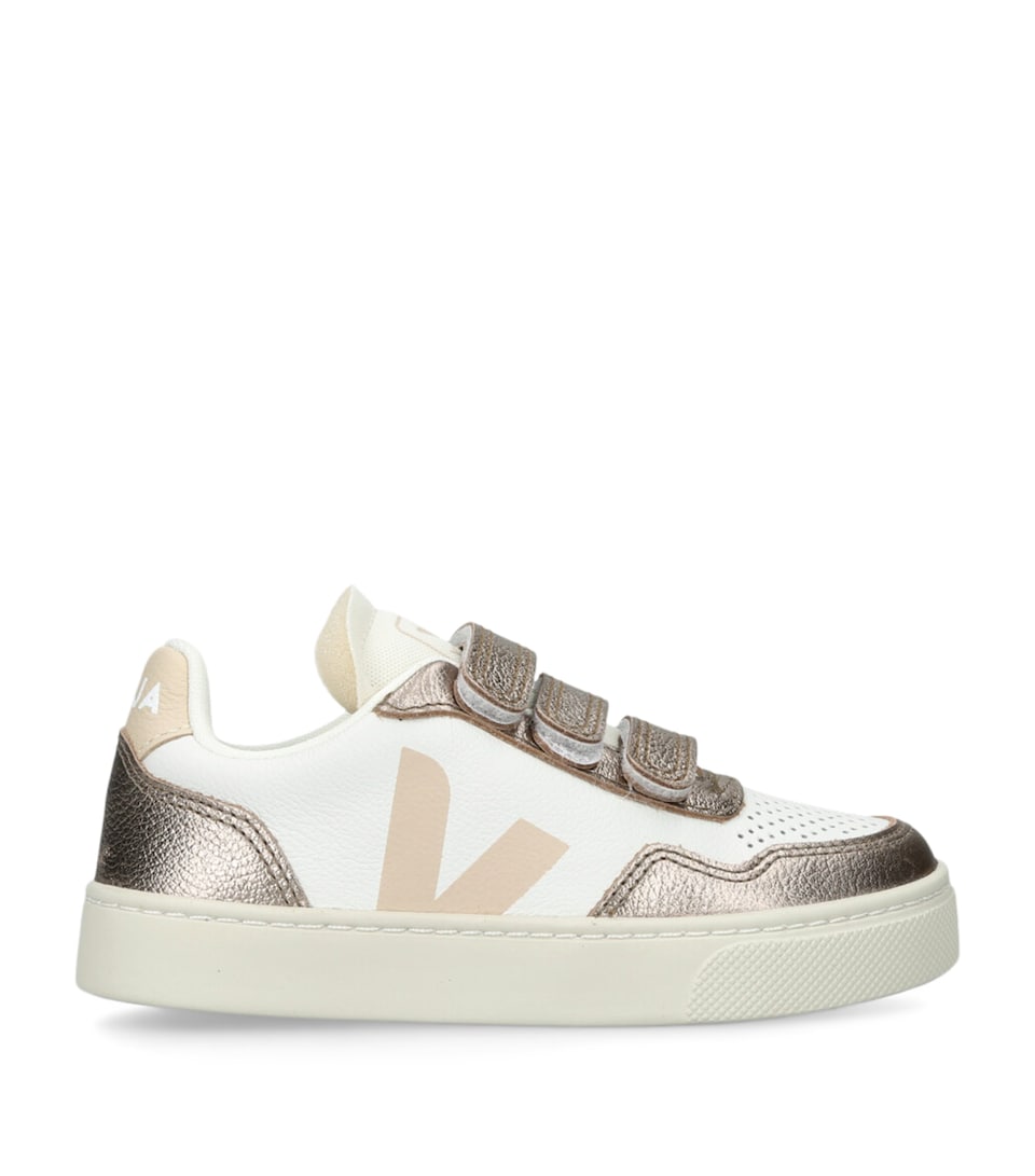 Leather V-90 Sneakers