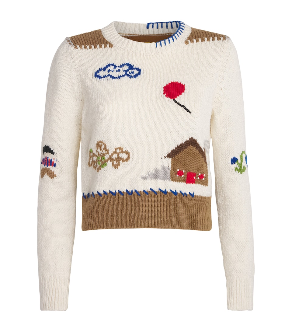 Cotton-Blend The Shrunken Sweater