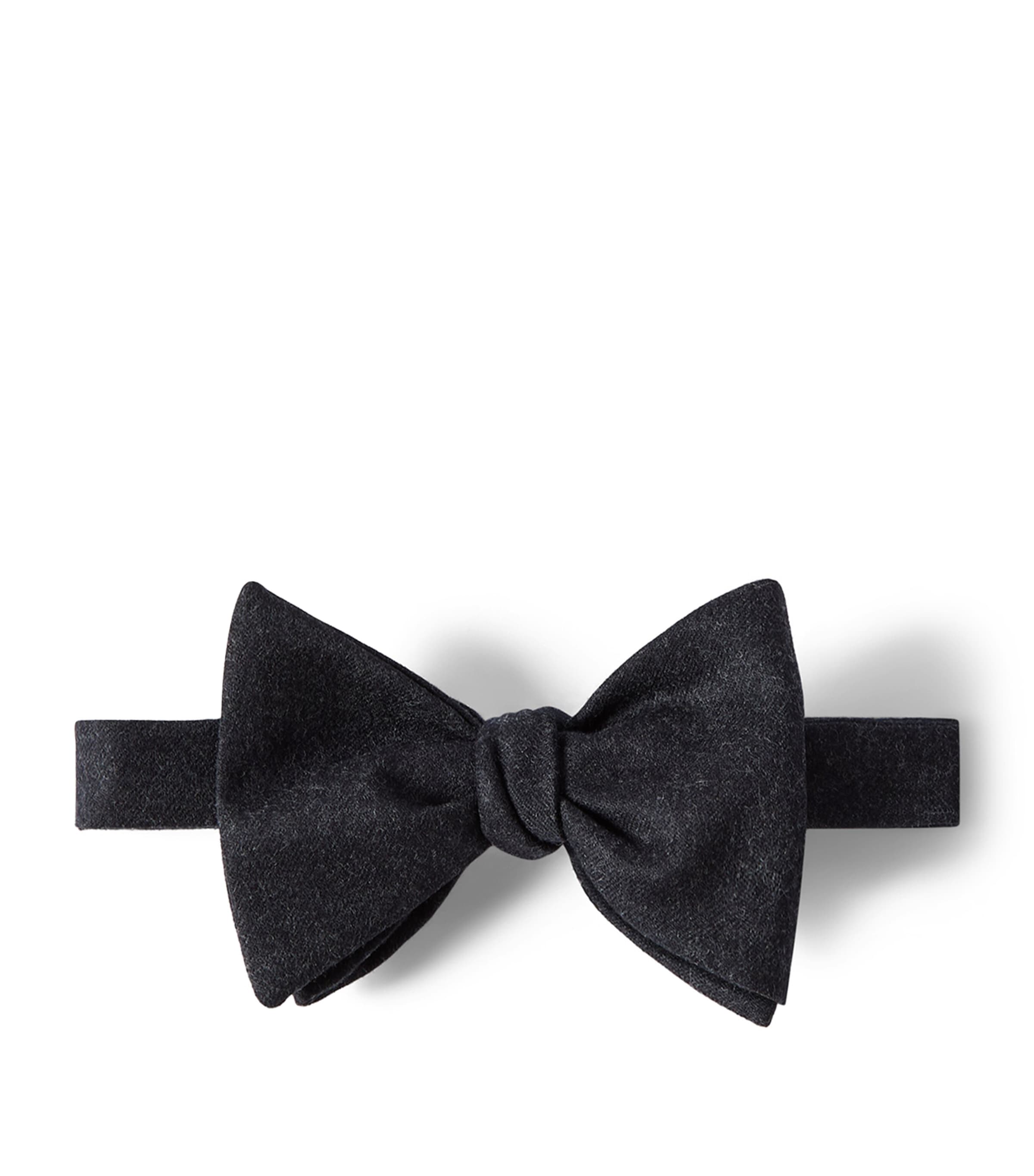 Brunello Cucinelli Virgin Wool Bow Tie