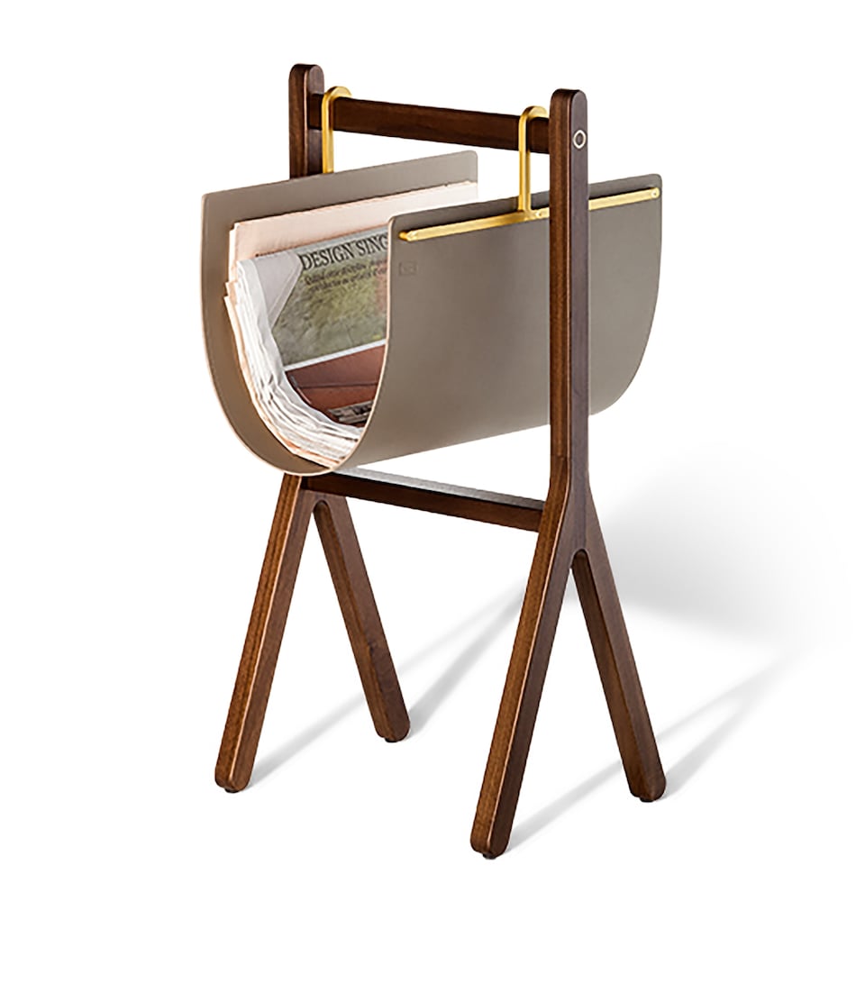 Poltrona Frau Ren Magazine Rack Il Mineral Bl