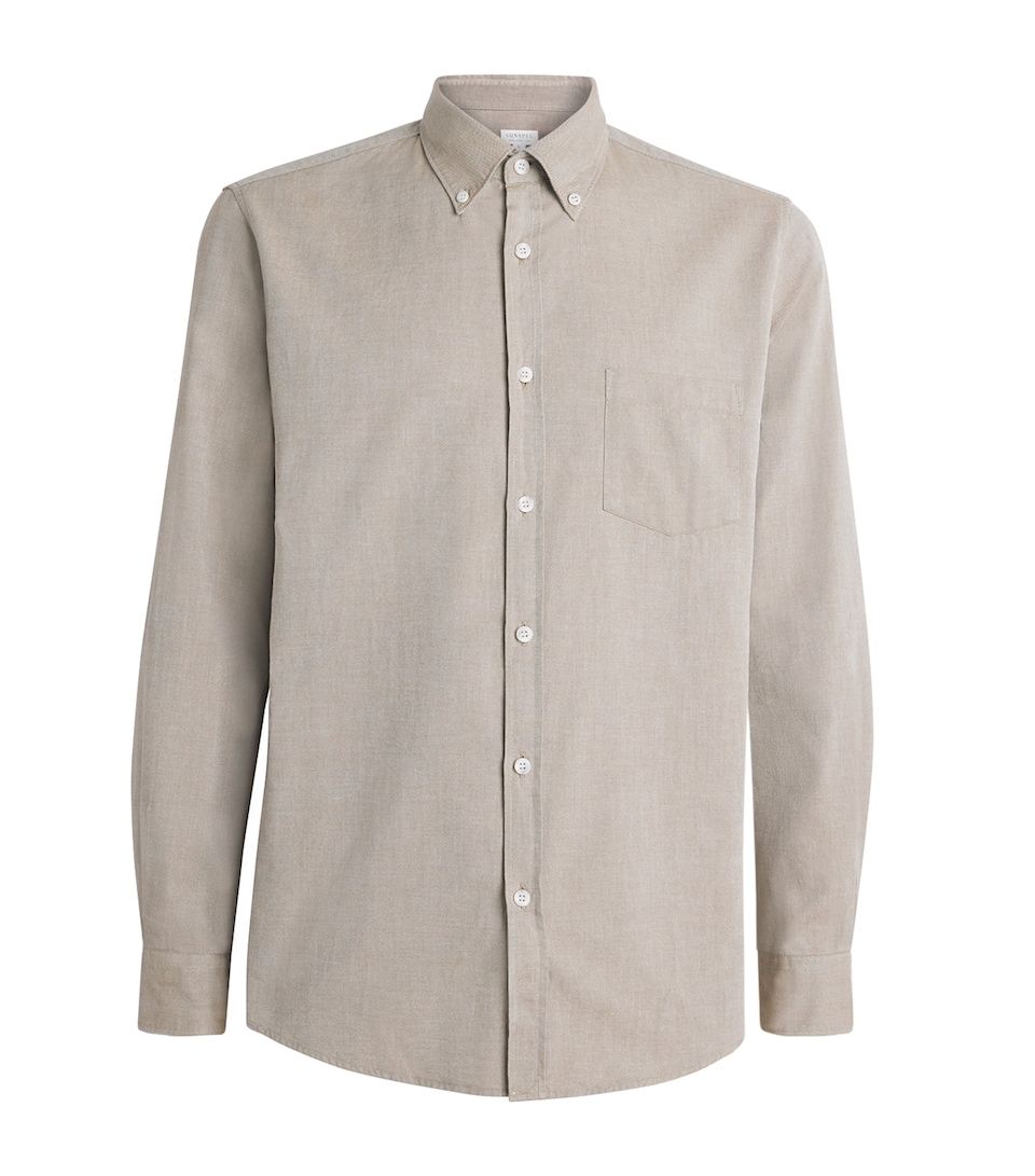 Brushed Cotton Oxford Shirt