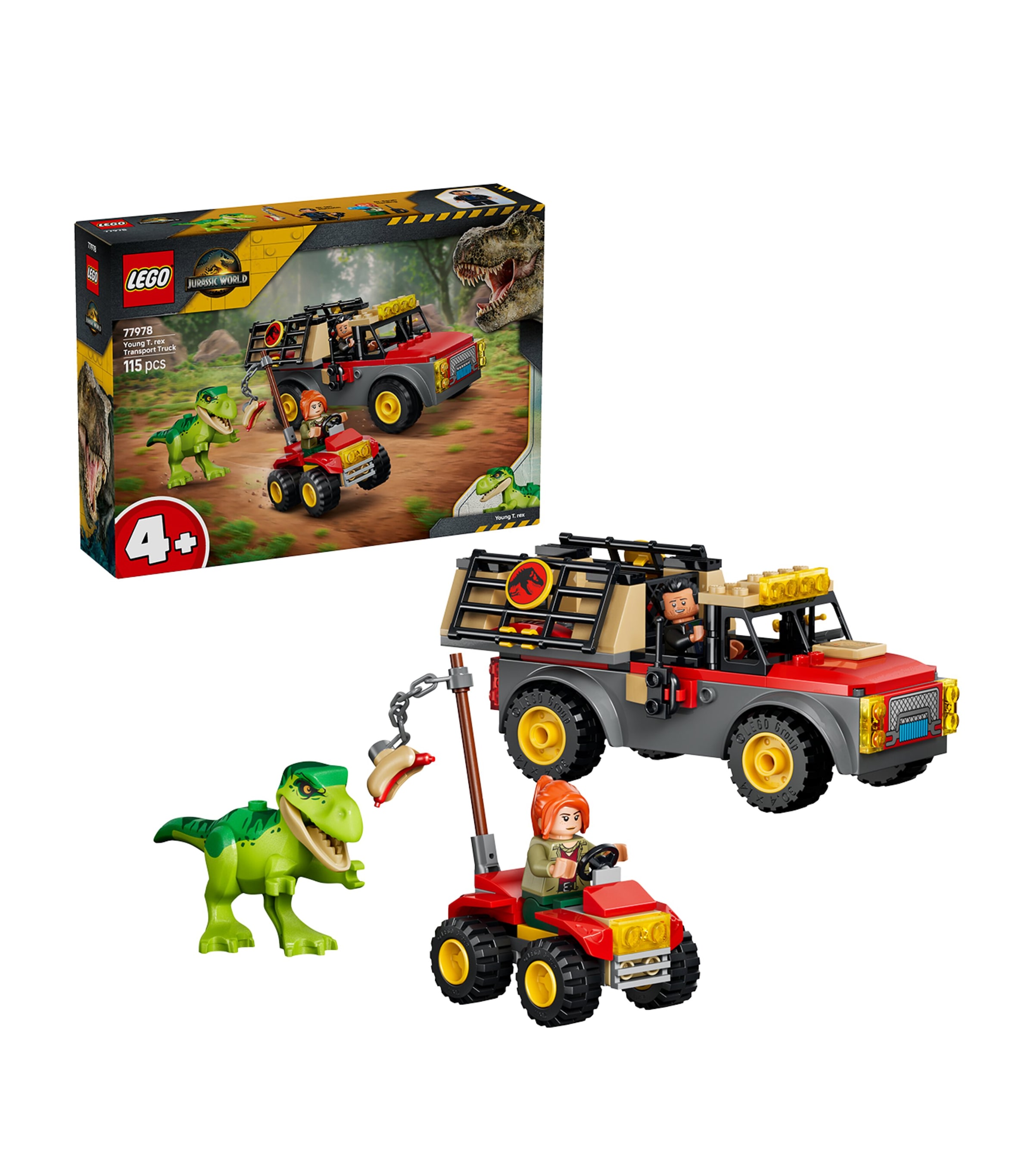Lego Jurassic World Young T. Rex Transport Truck 77978