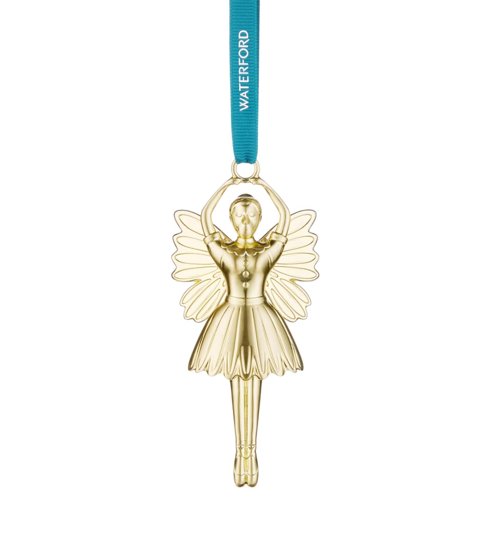 Waterford Sugar Plum Fairy Tree Decoration Clear