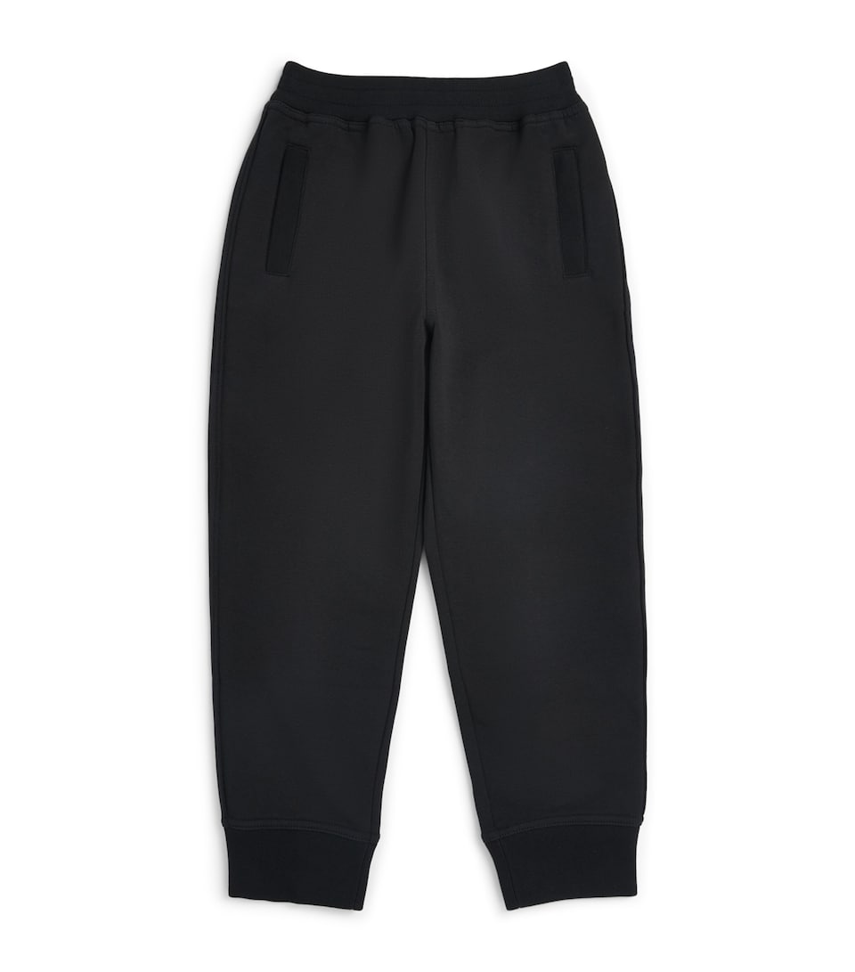 Stefano Ricci Kids Stretch-Cotton Sweatpants (4-16 Years) Blackc.