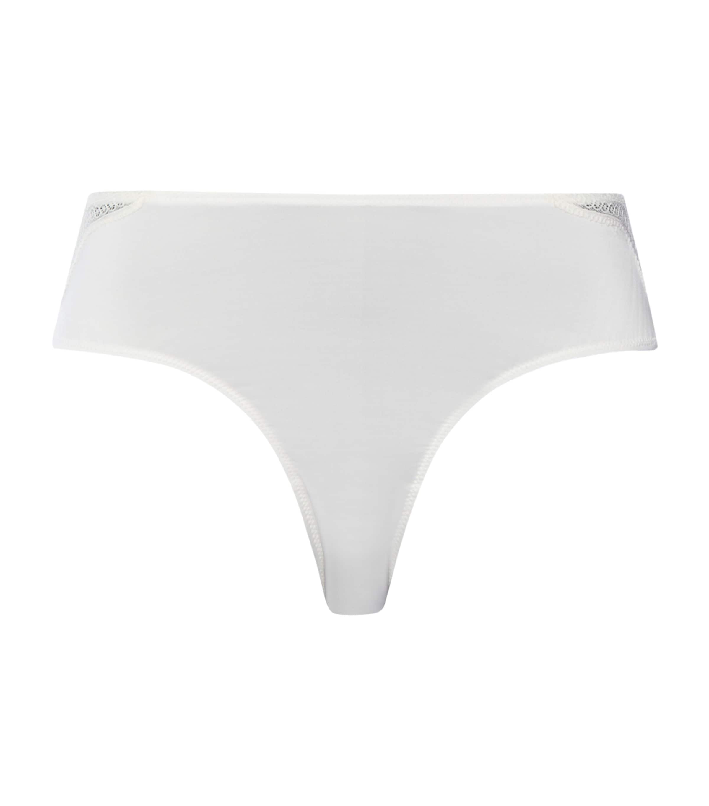 Hanro Womens Cira Midi Briefs Off White