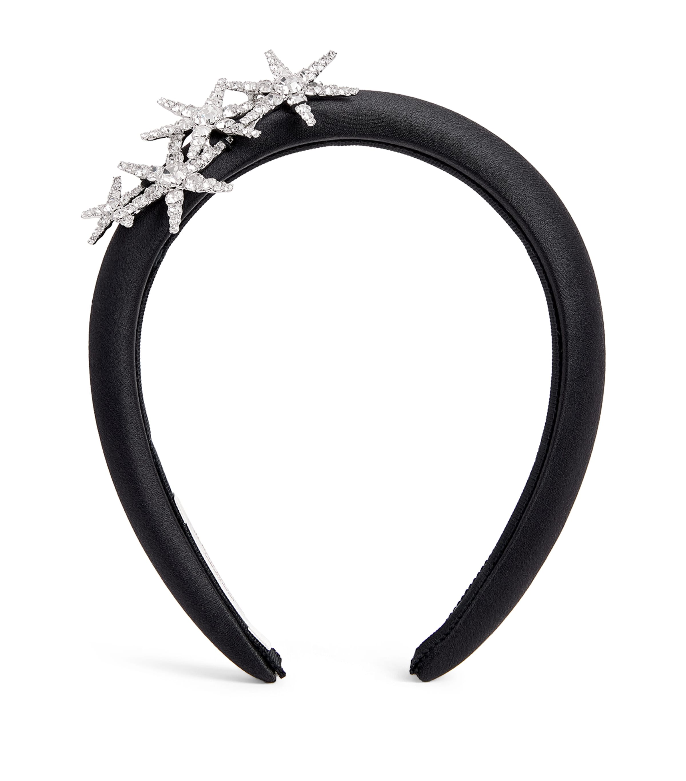 Silk-Satin Embellished Vespera Headband