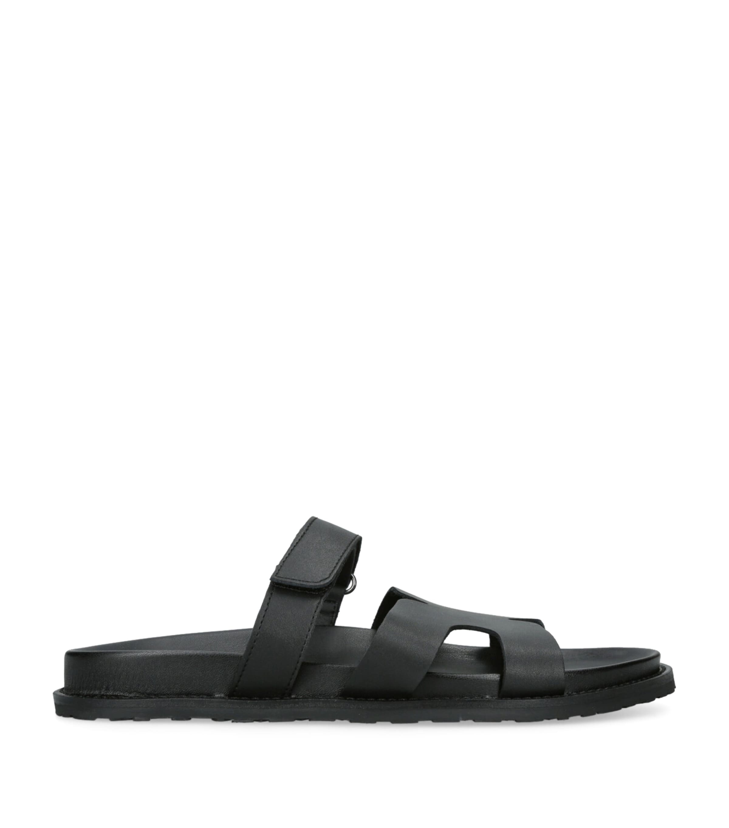 Suede Manu Slides