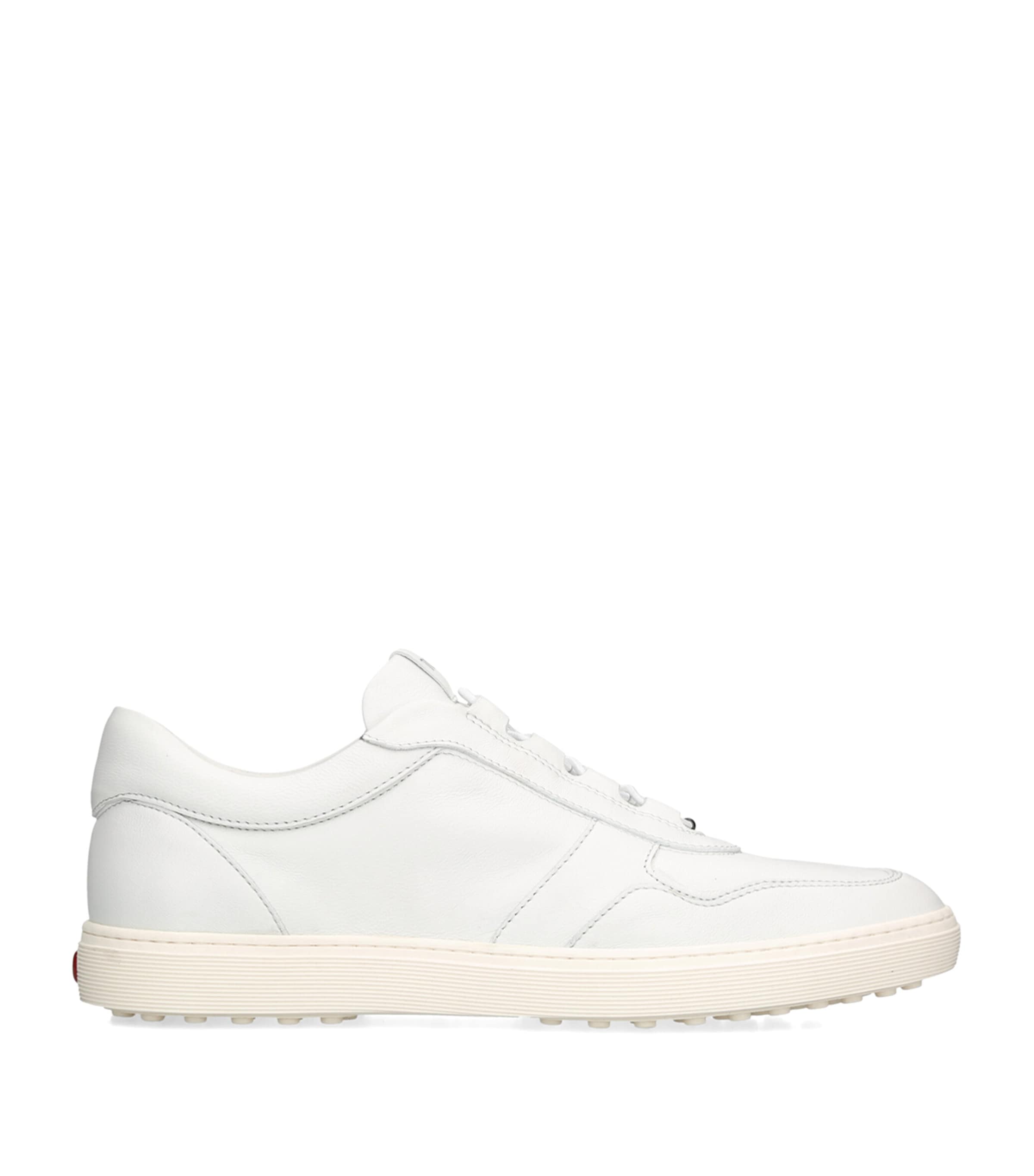Tod's Leather Allacciato Sneakers White