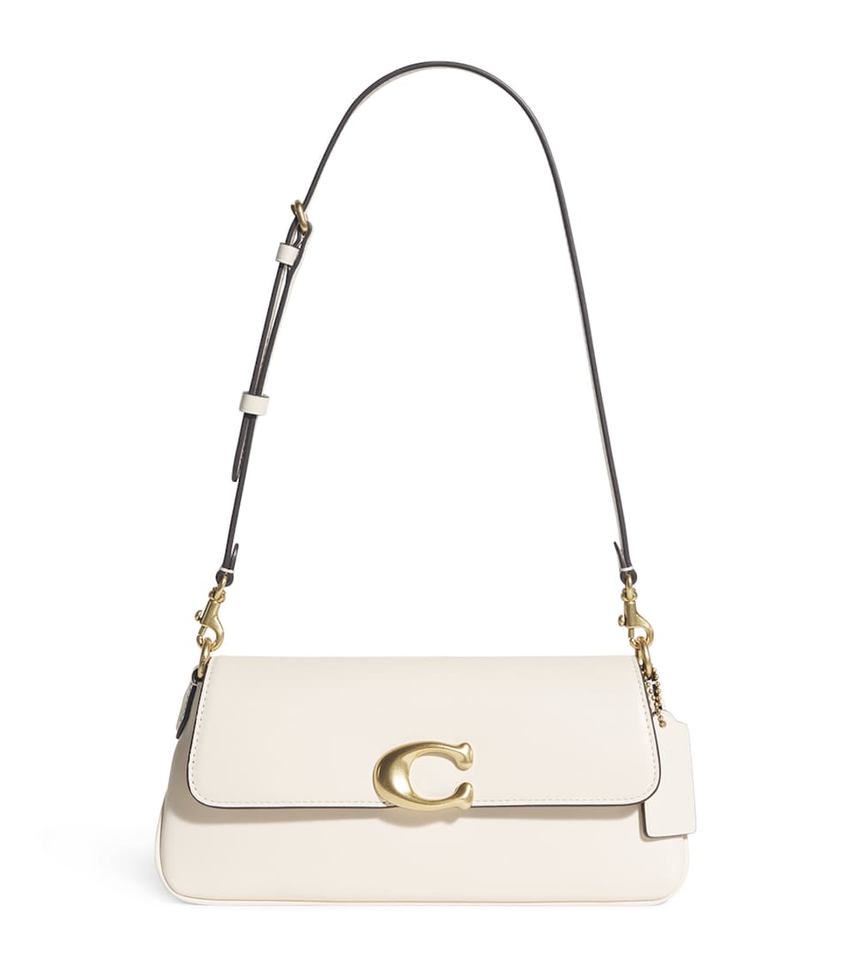 Calf Leather Jet Shoulder Bag