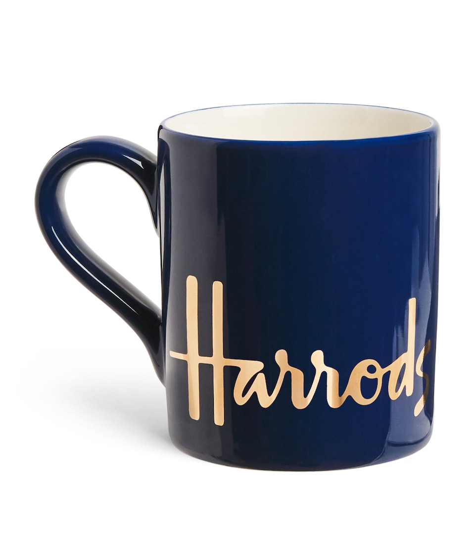 Harrods Logo Mug Navy