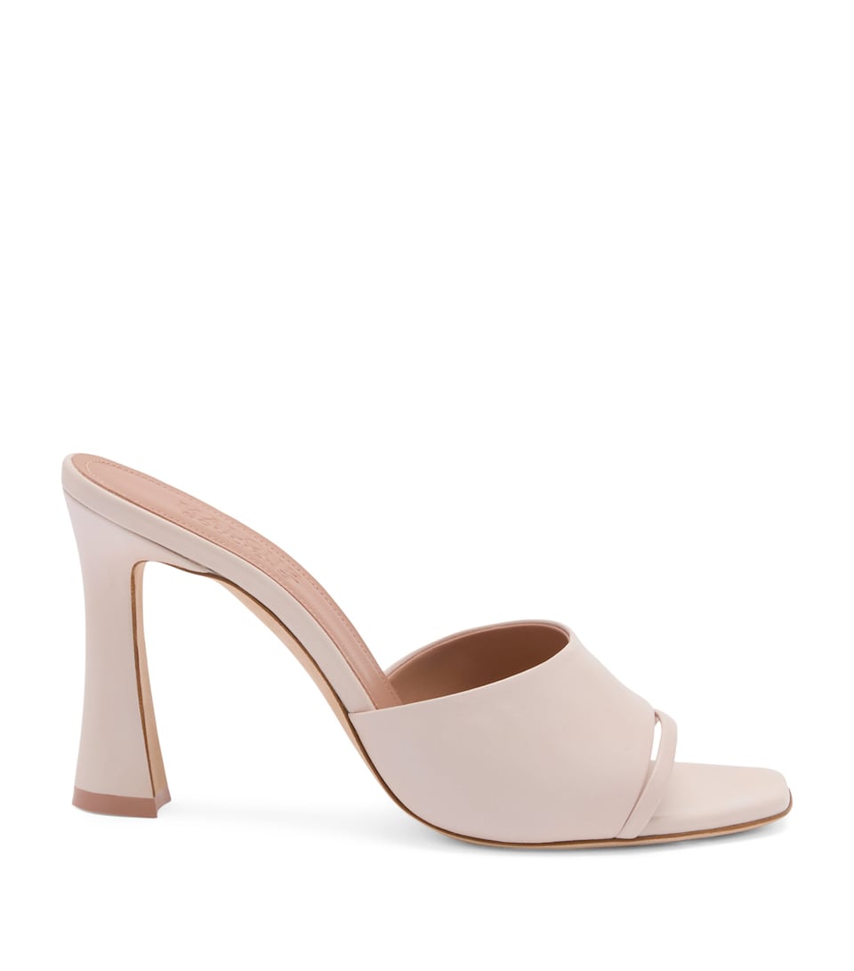 Leather Roxanne Mules 90