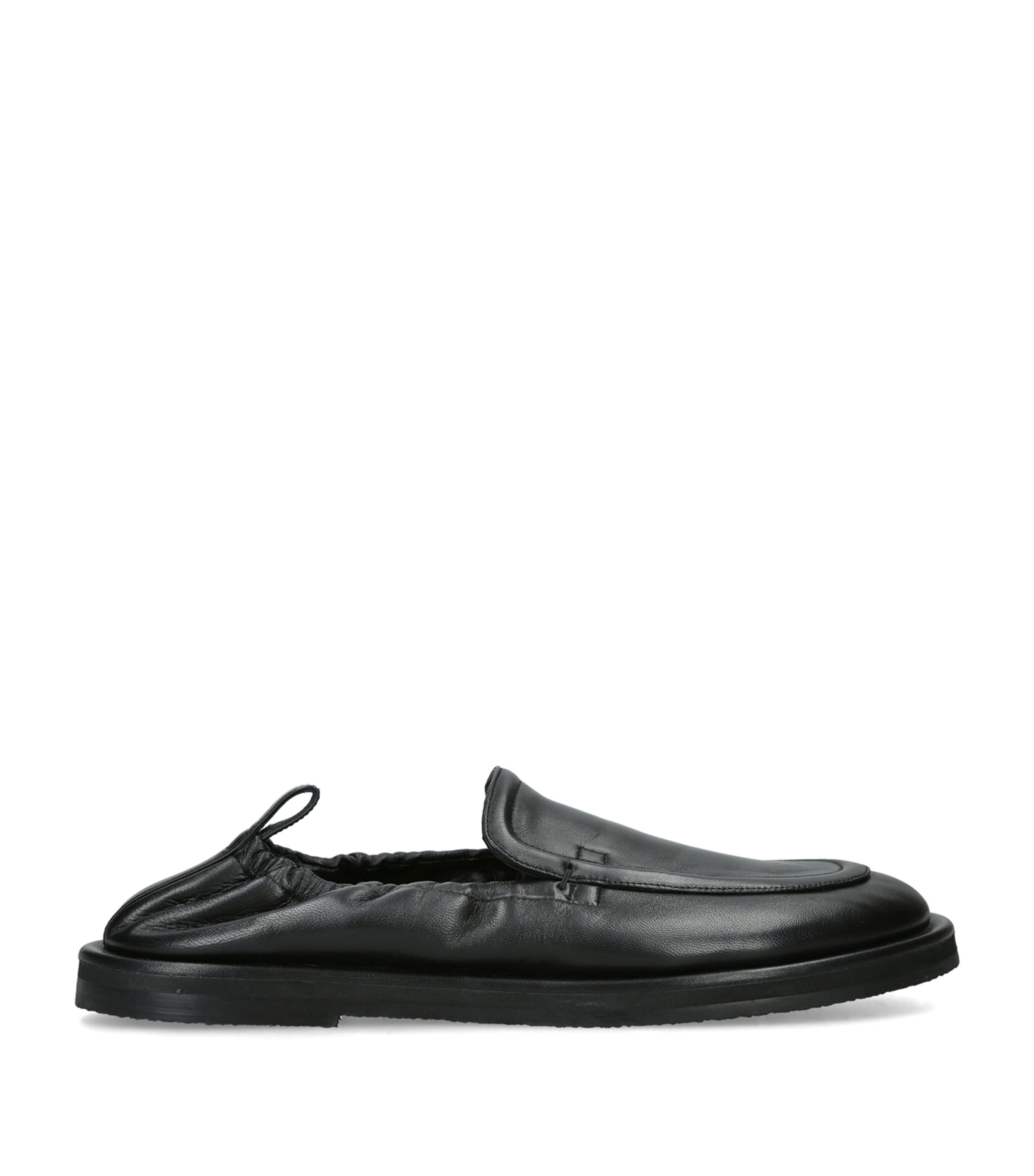 Studio Nicholson Leather Donavan Loafers Black