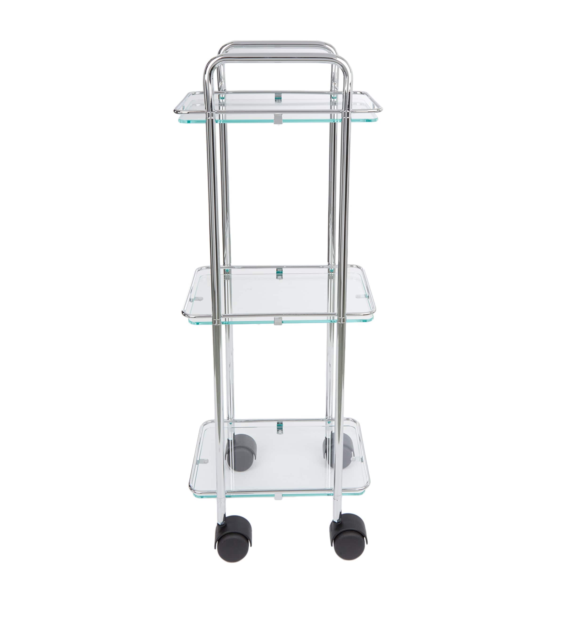 Square Chrome Trolley
