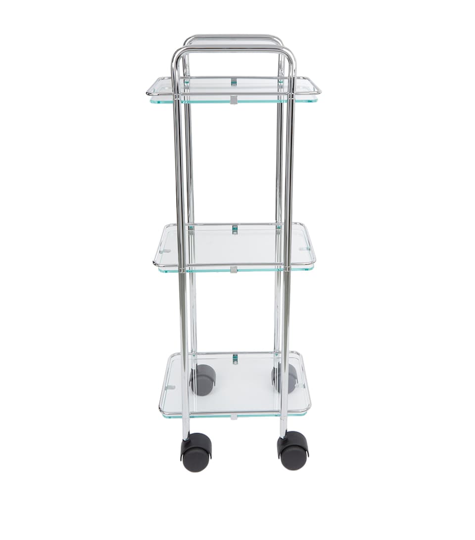 Square Chrome Trolley