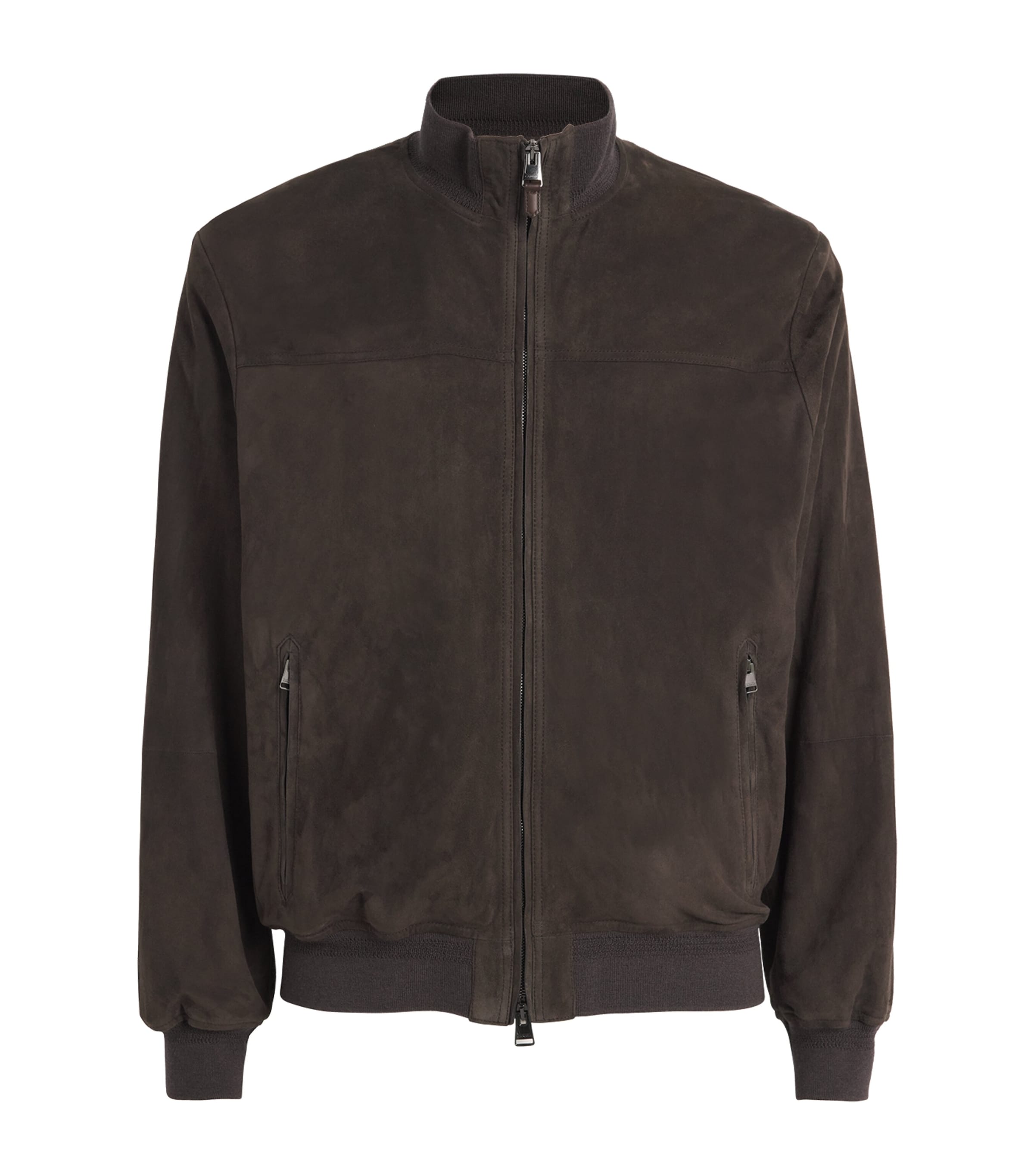 ジャケット・アウター Paul Harnden,Shoemakers Suede JKT Paul & Shark Brown Aqualeather Suede Bomber Jacket | Harrods US