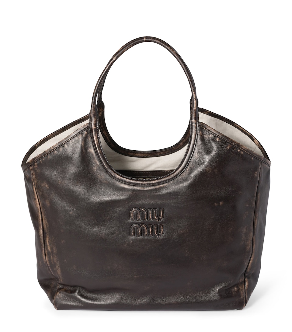 Large Calfskin Ivy Tote Bag