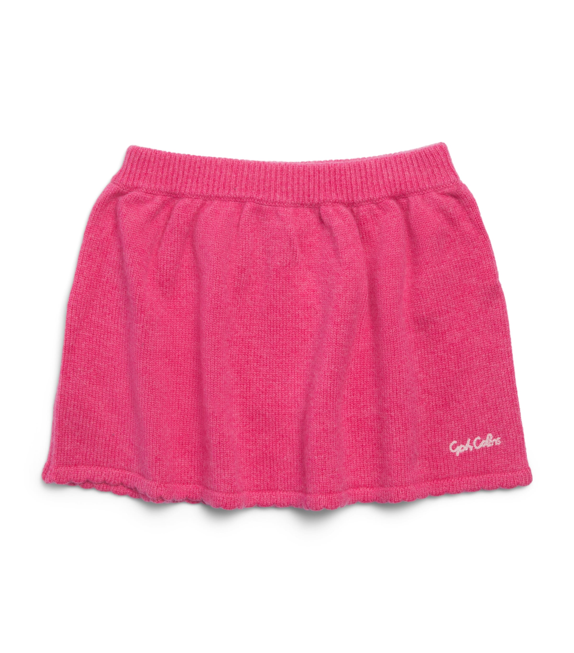 Copenhagen Colors Wool-Cashmere Skirt (24 months – 8 Years) Fuschsia