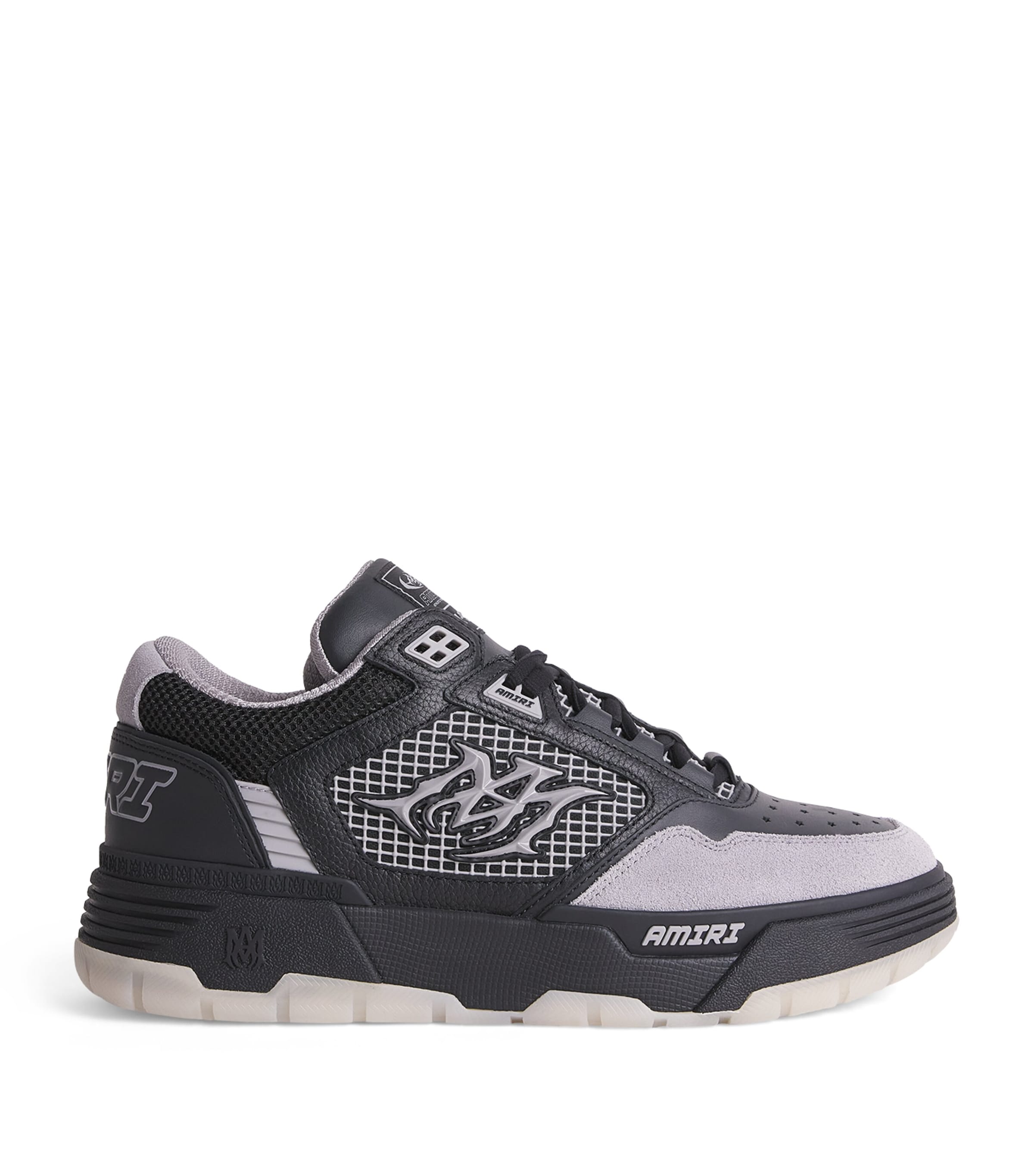 AMIRI Leather MA-94 Sneakers Black Grey