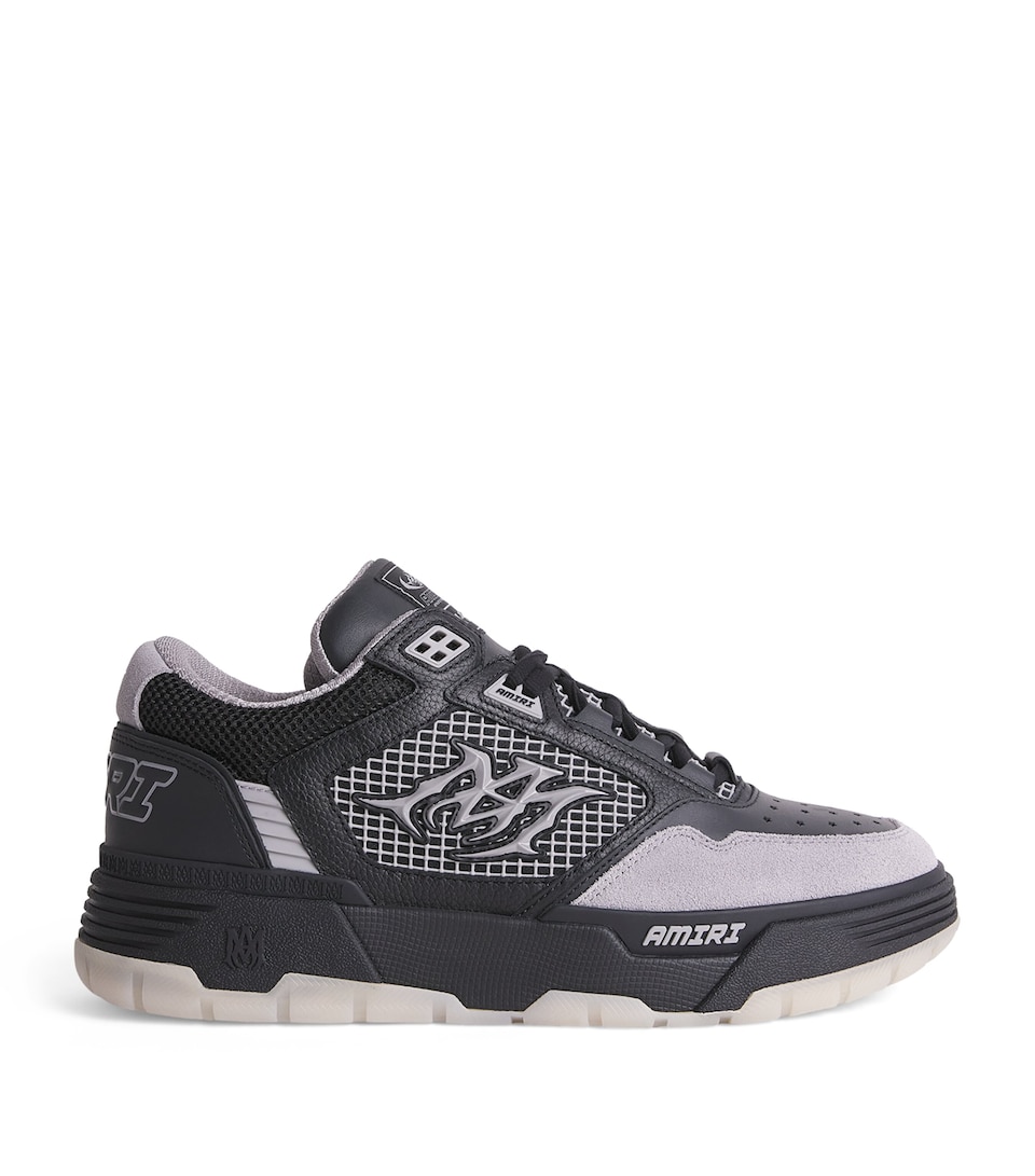 AMIRI Leather MA-94 Sneakers Black Grey