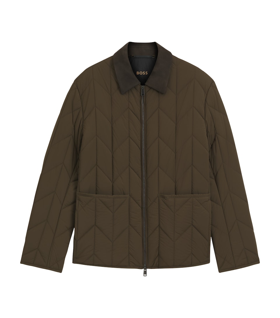 BOSS Mens Padded Field Jacket