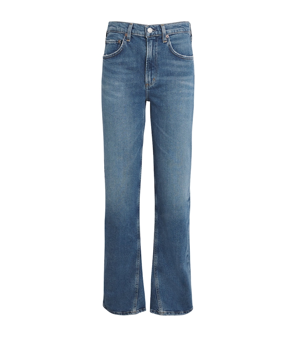 Mid-Rise Kick Bootcut Jeans