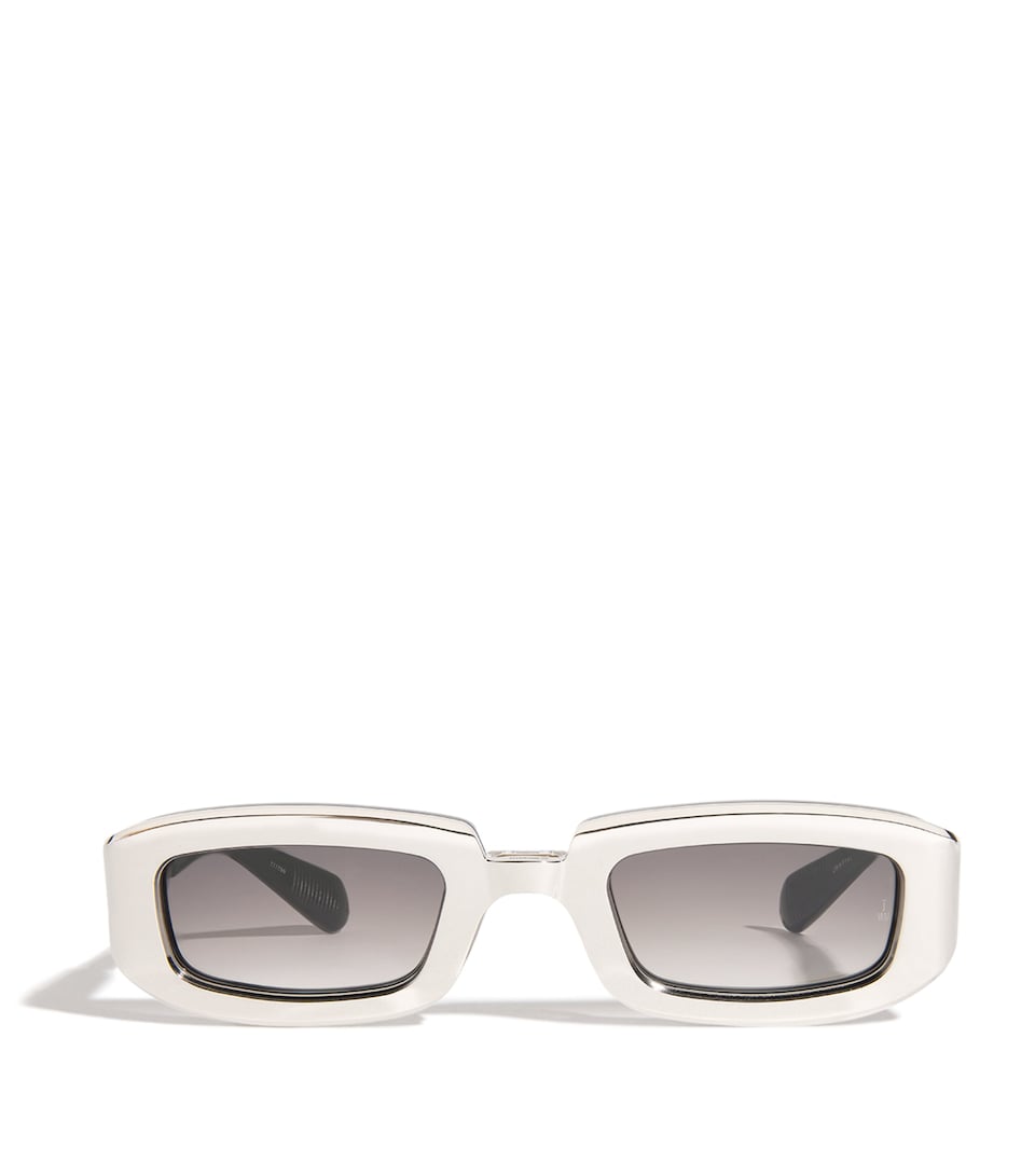 Jacques Marie Mage Titanium Ryder Sunglasses Silver