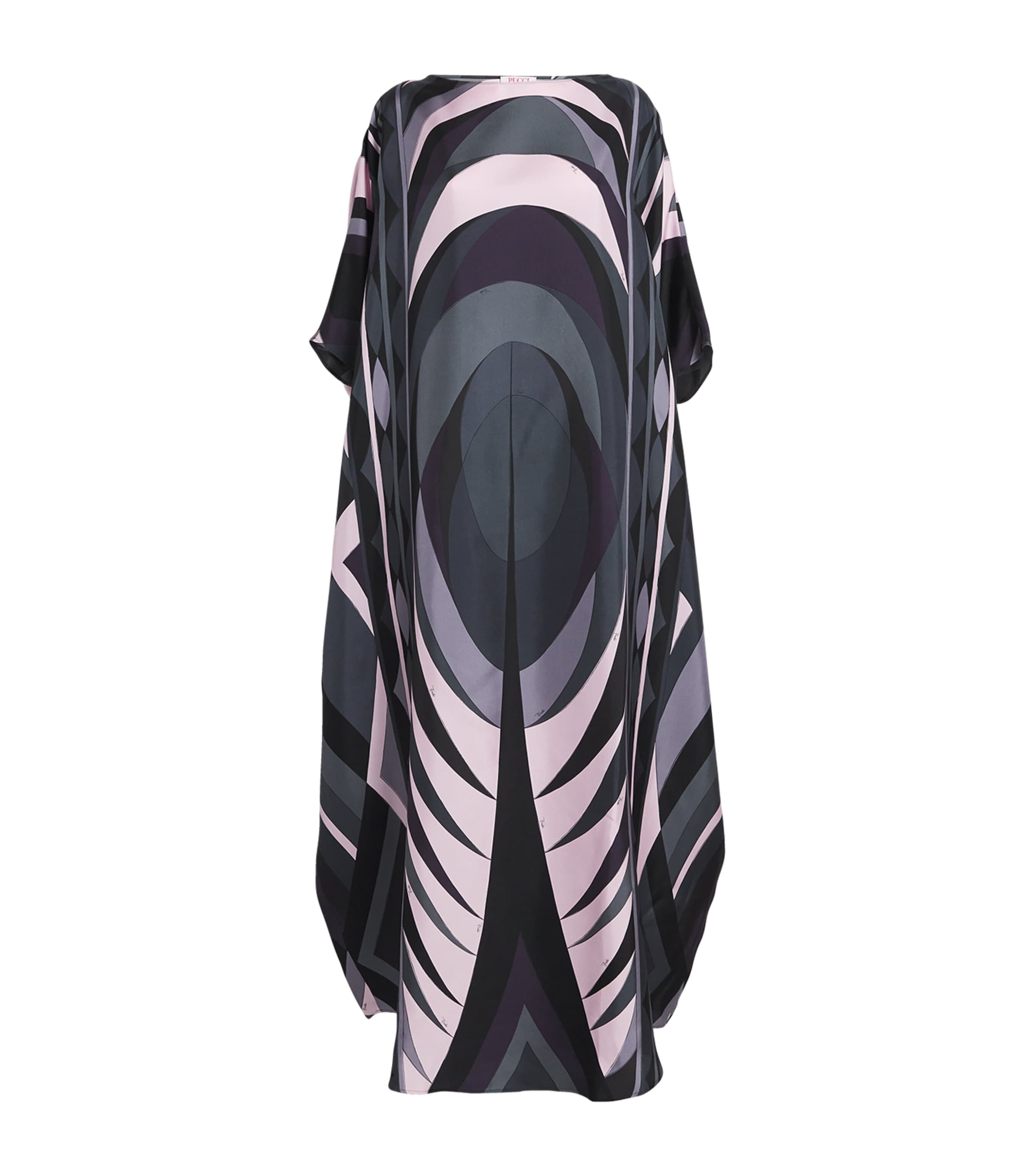 Silk Kaftan Maxi Dress
