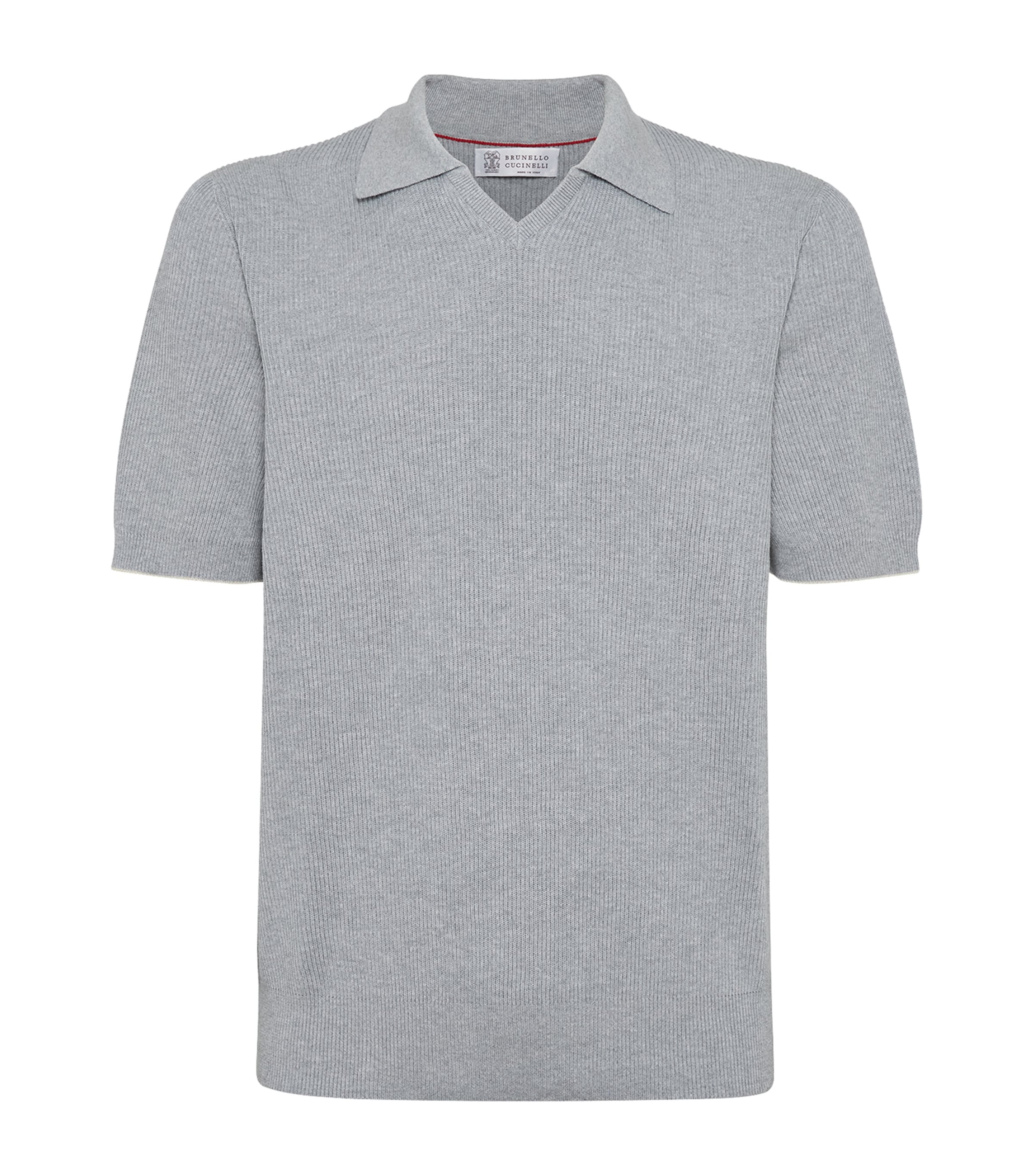 Tシャツ・カットソー BRUNELLO CUCINELLI Linen cotton polo shirt Brunello Cucinelli Cotton Polo Shirt | Harrods US