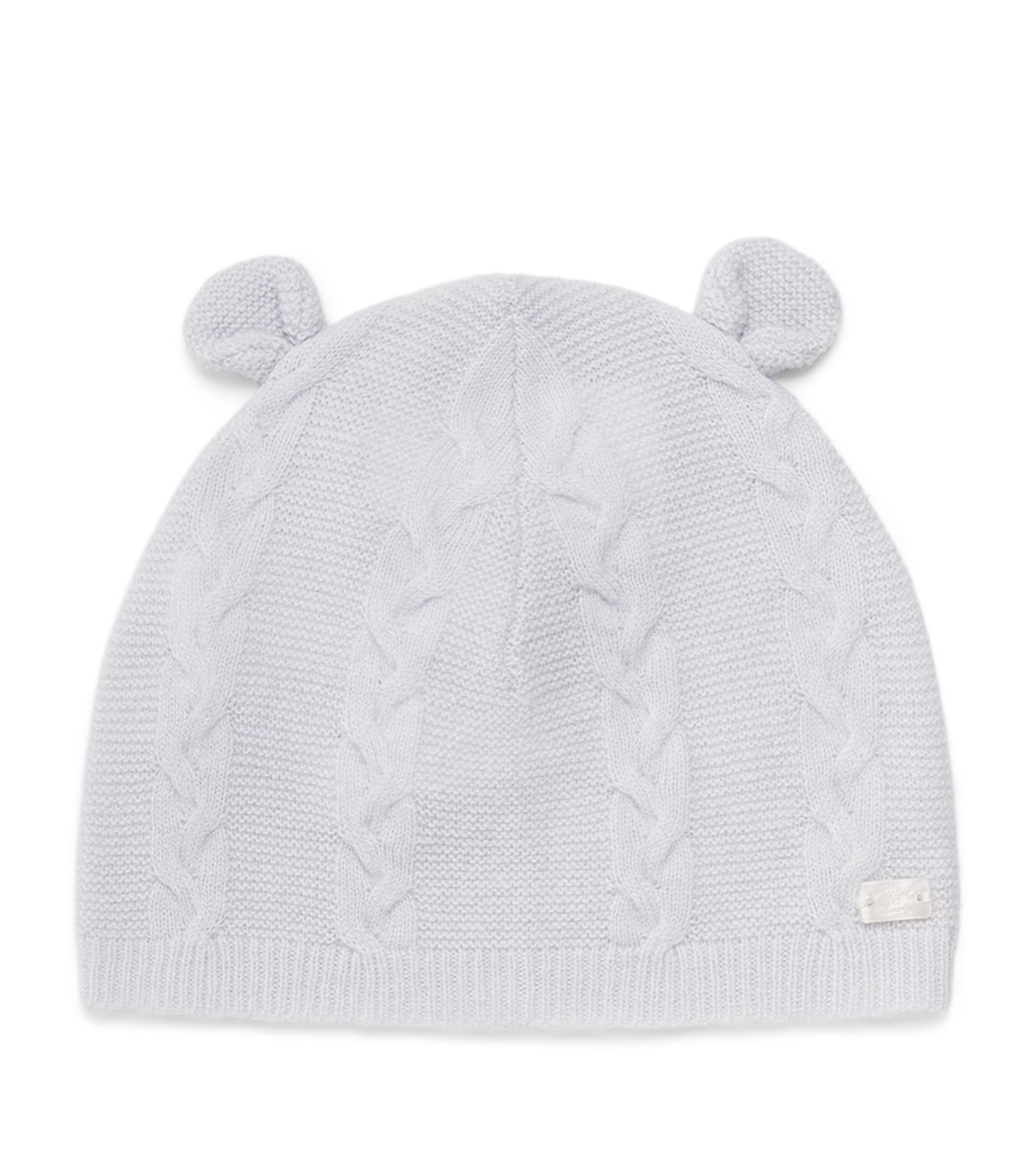 Tartine et Chocolat Wool-Cashmere Beanie Ciel
