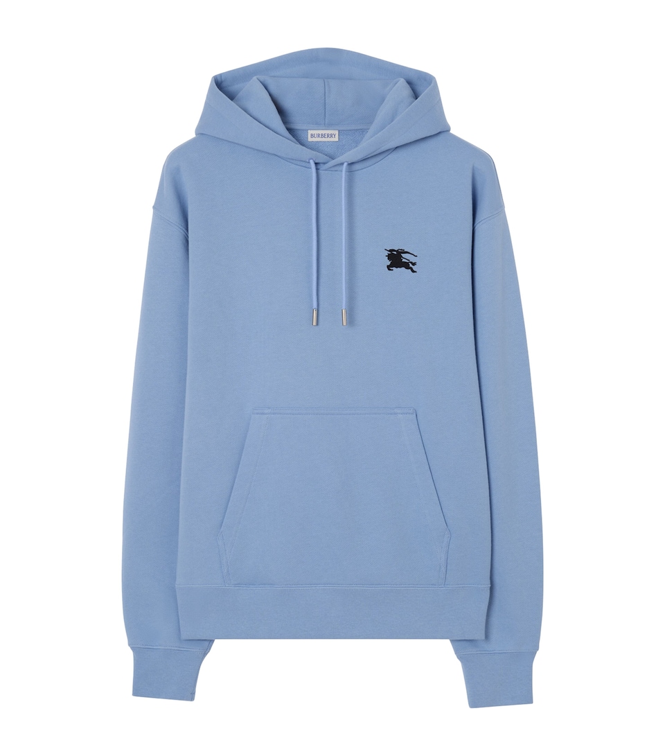 Burberry Mens EKD Stamp Hoodie Cornflower Blue
