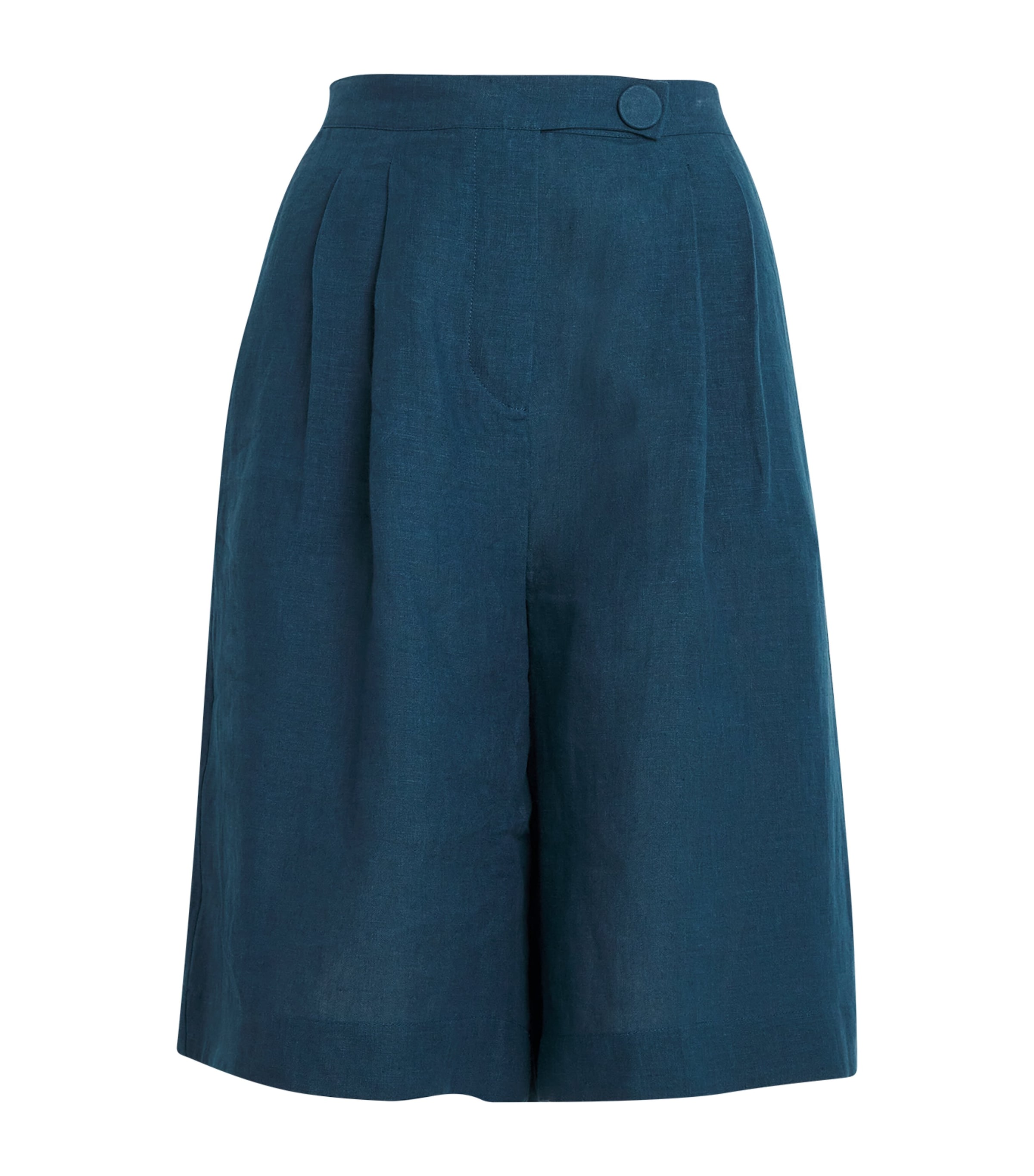 Linen Bermuda Shorts