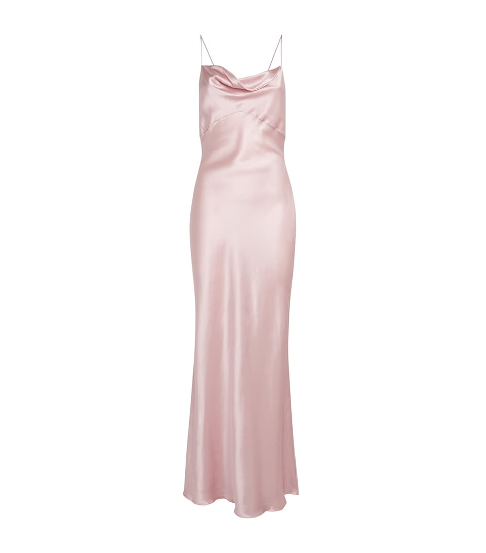 Silk Slip Maxi Dress
