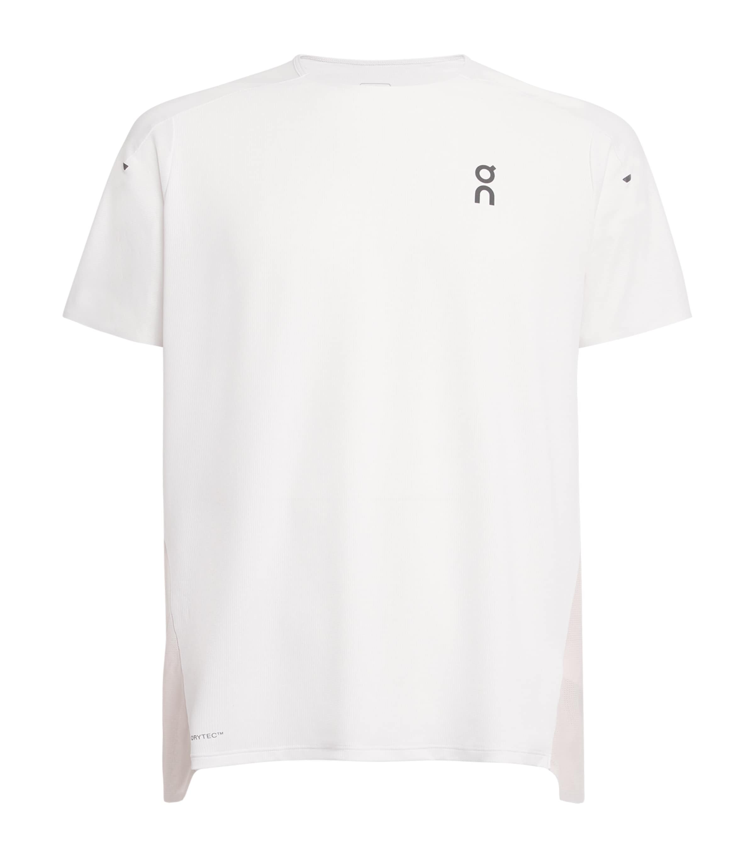 On Mens Performance T-Shirt White | Silver