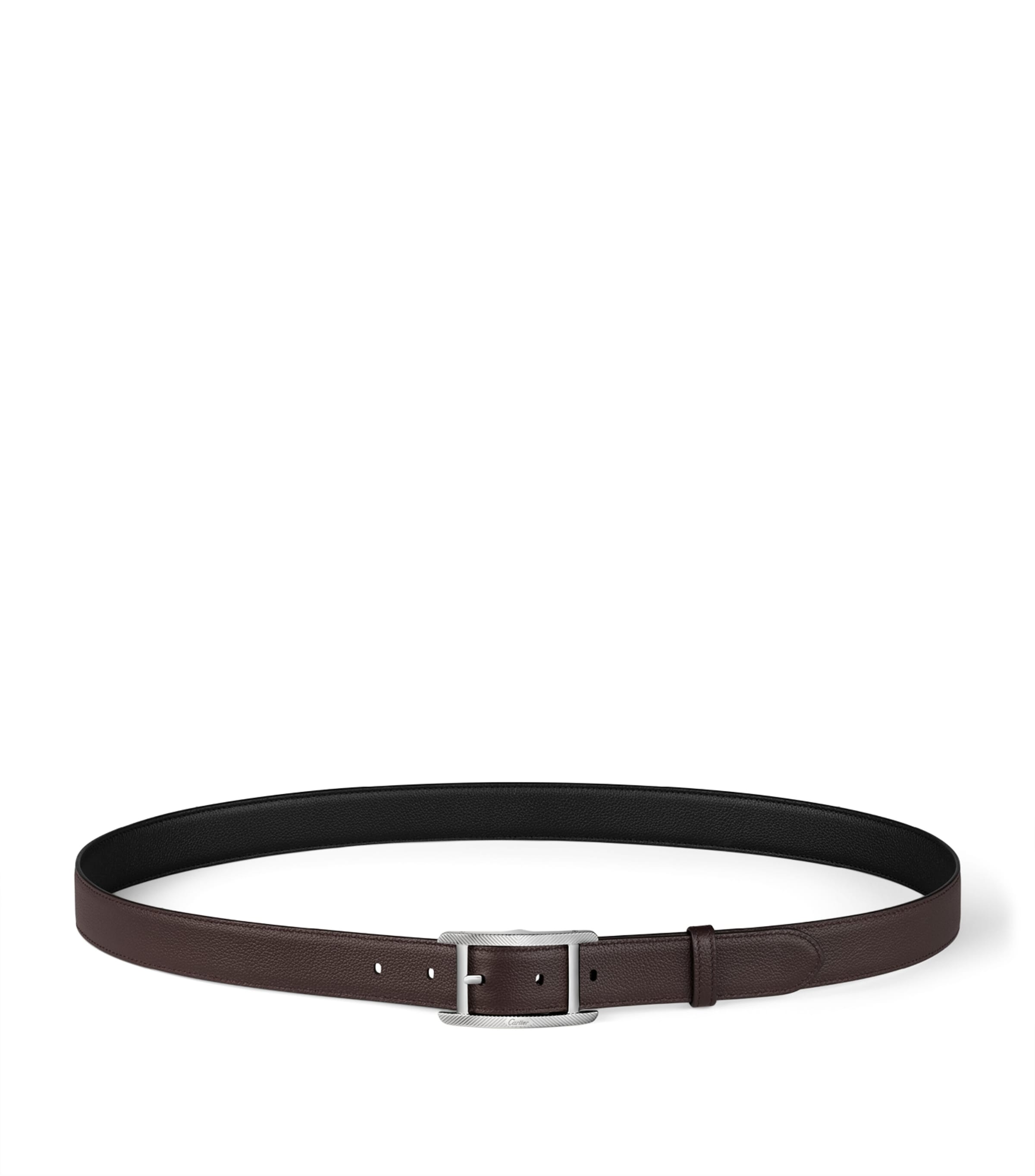 Leather Reversible Tank de Cartier Belt