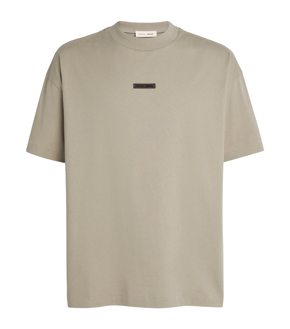 Cotton Logo Oversized T-Shirt