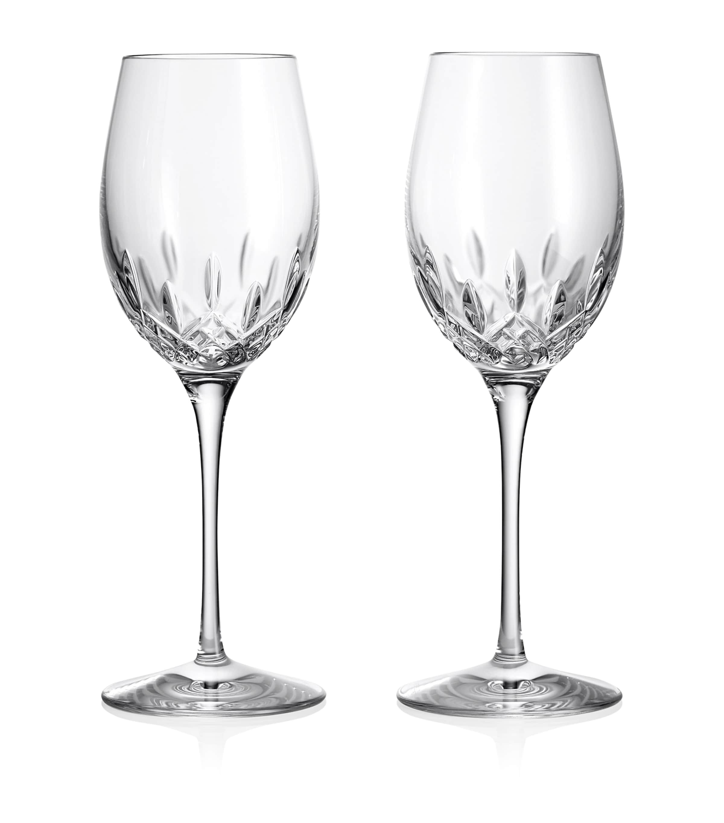 Waterford Crystal Lismore Essence Wine Glasses (Set of 2) Clear