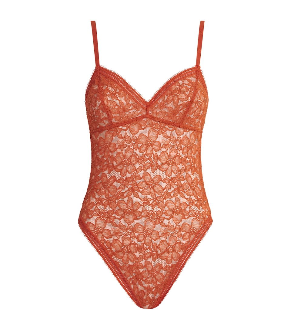 Lace Floral Bodysuit