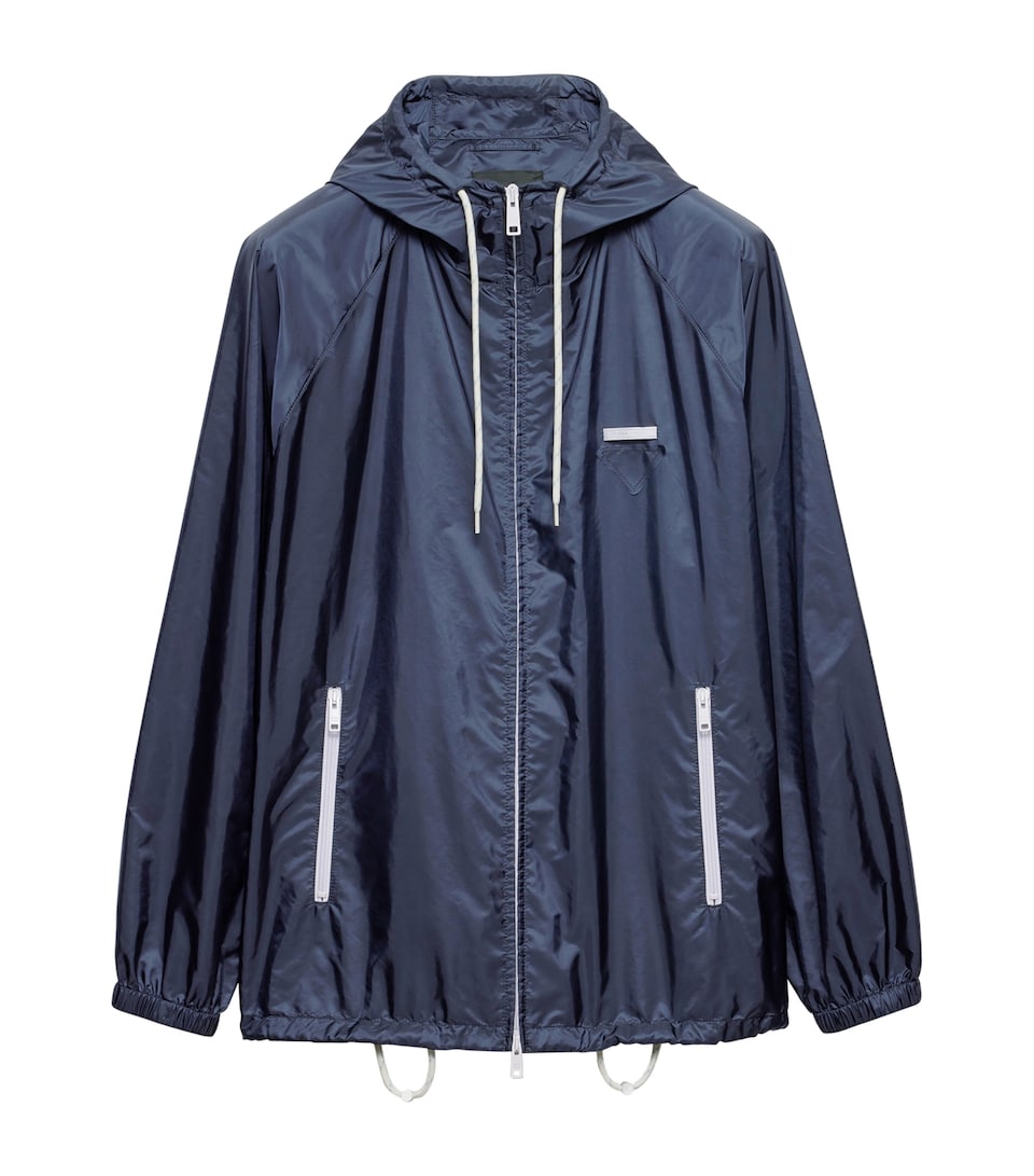 Re-Nylon Hooded Oversized Jacket