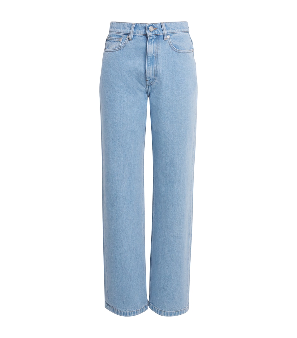 Joseph Womens Chams Straight Jeans Ice Blue