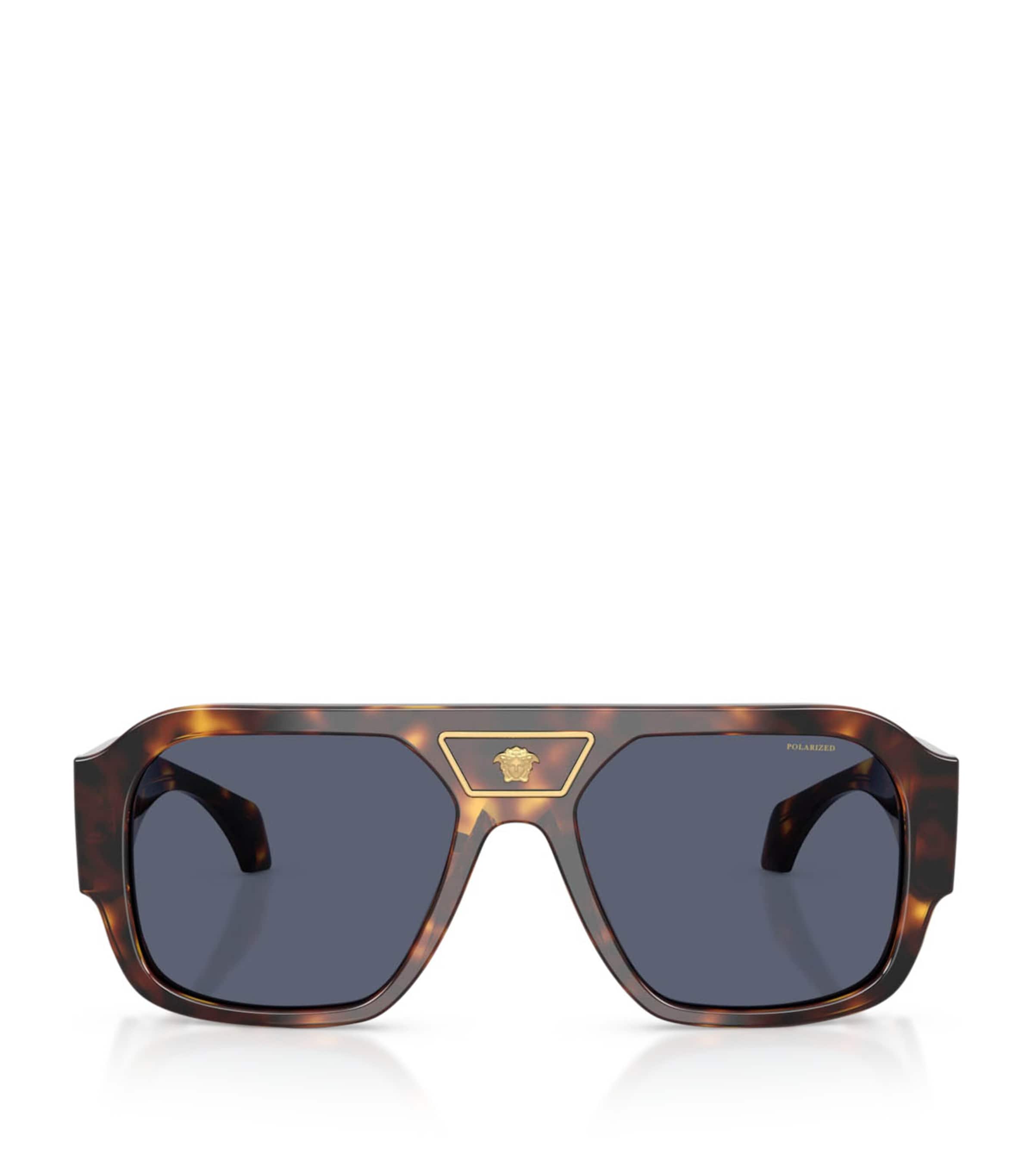 Versace Acetate VE4508U Square Sunglasses Brown