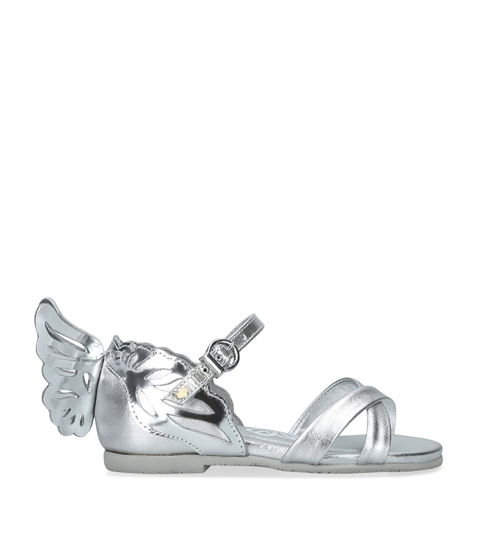 Metallic Leather Heavenly Sandals
