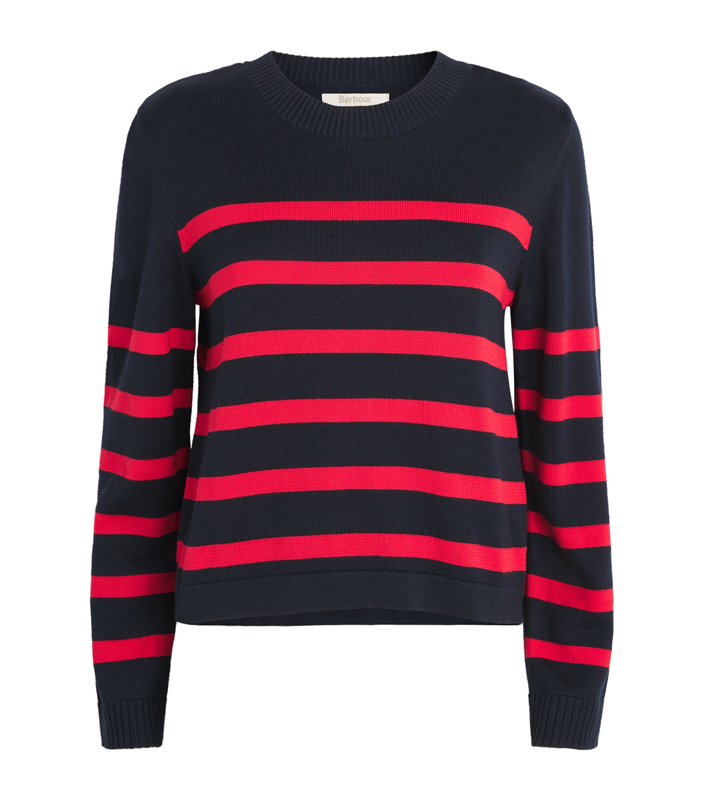 Cotton-Modal Stripe Sweater