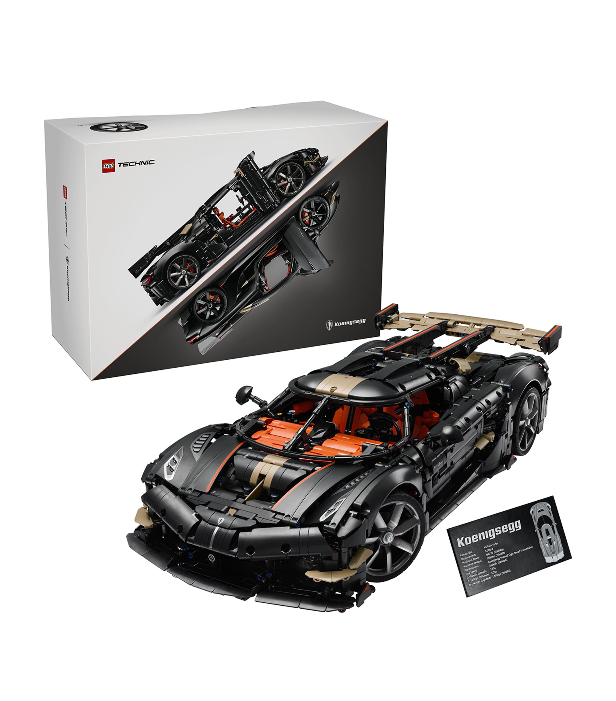 Lego x Koenigsegg Sadair's Spear Megacar 42232