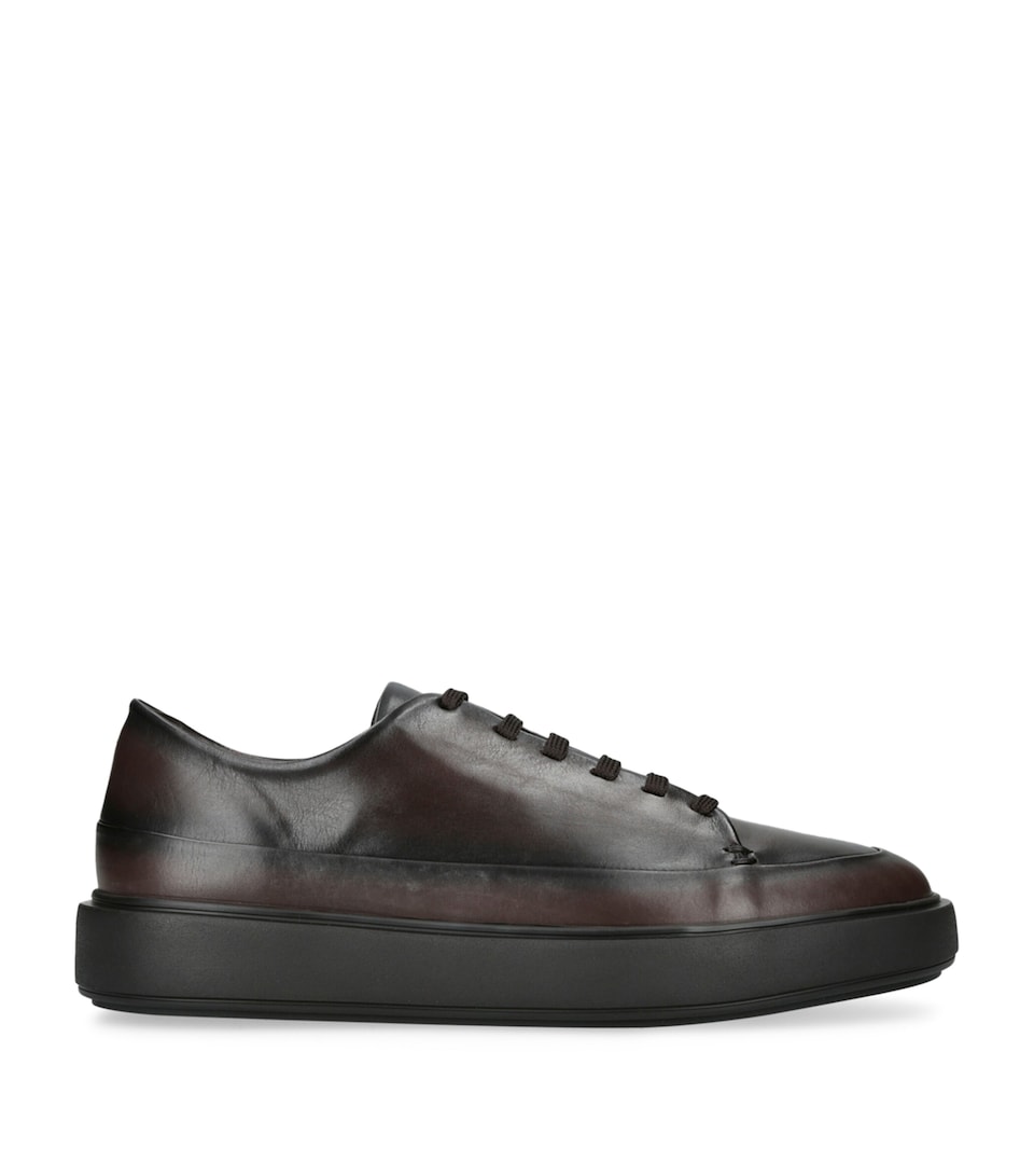 Leather Release Sneakers