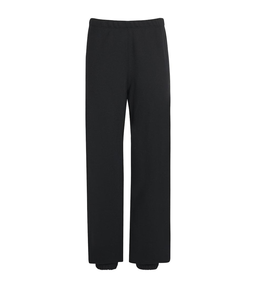 ÉTERNE Womens French Terry Sweatpants Black