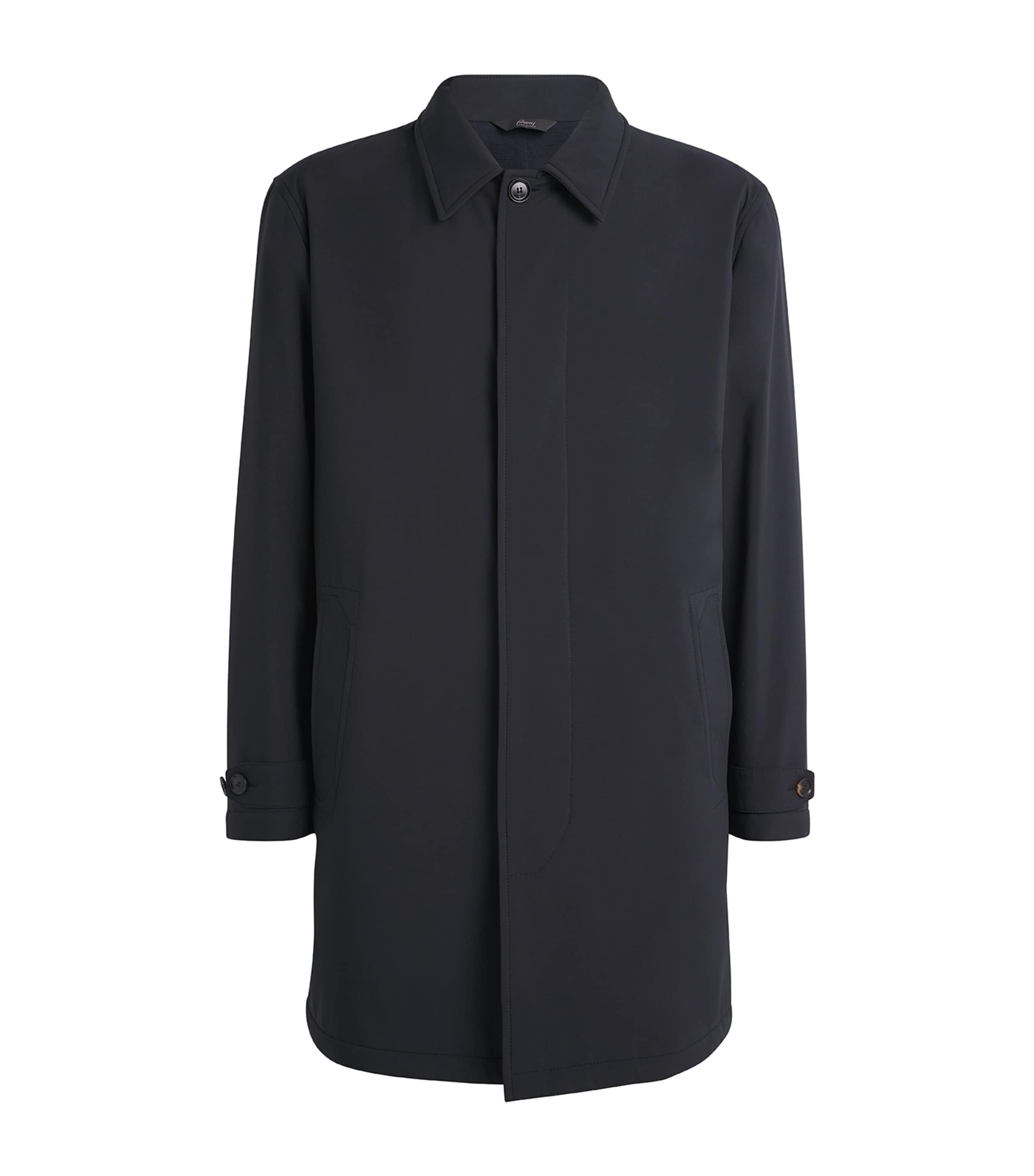 Brioni Mens Water-Repellent Performa Car Coat