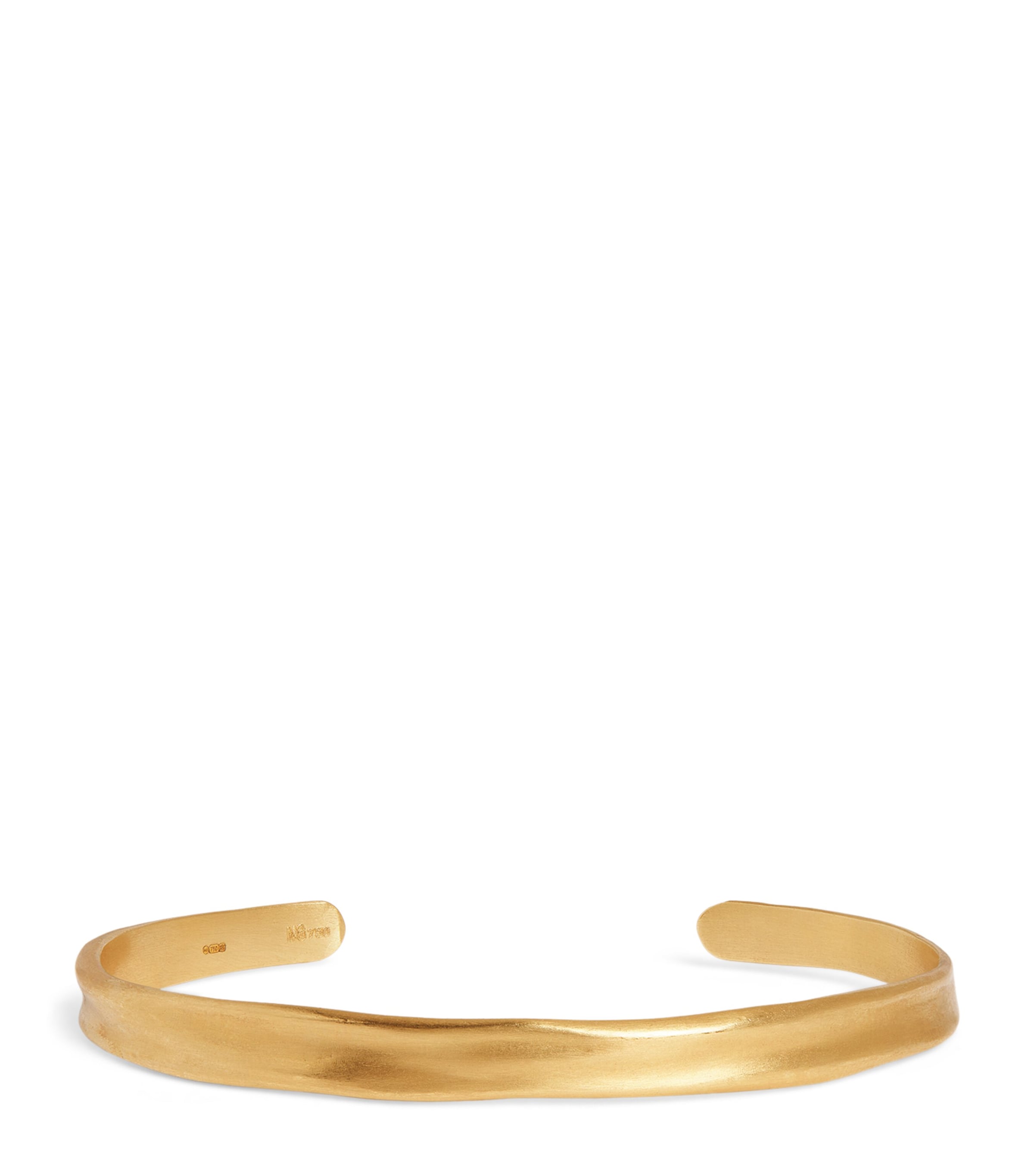 Yellow Gold Malak Cuff Bracelet